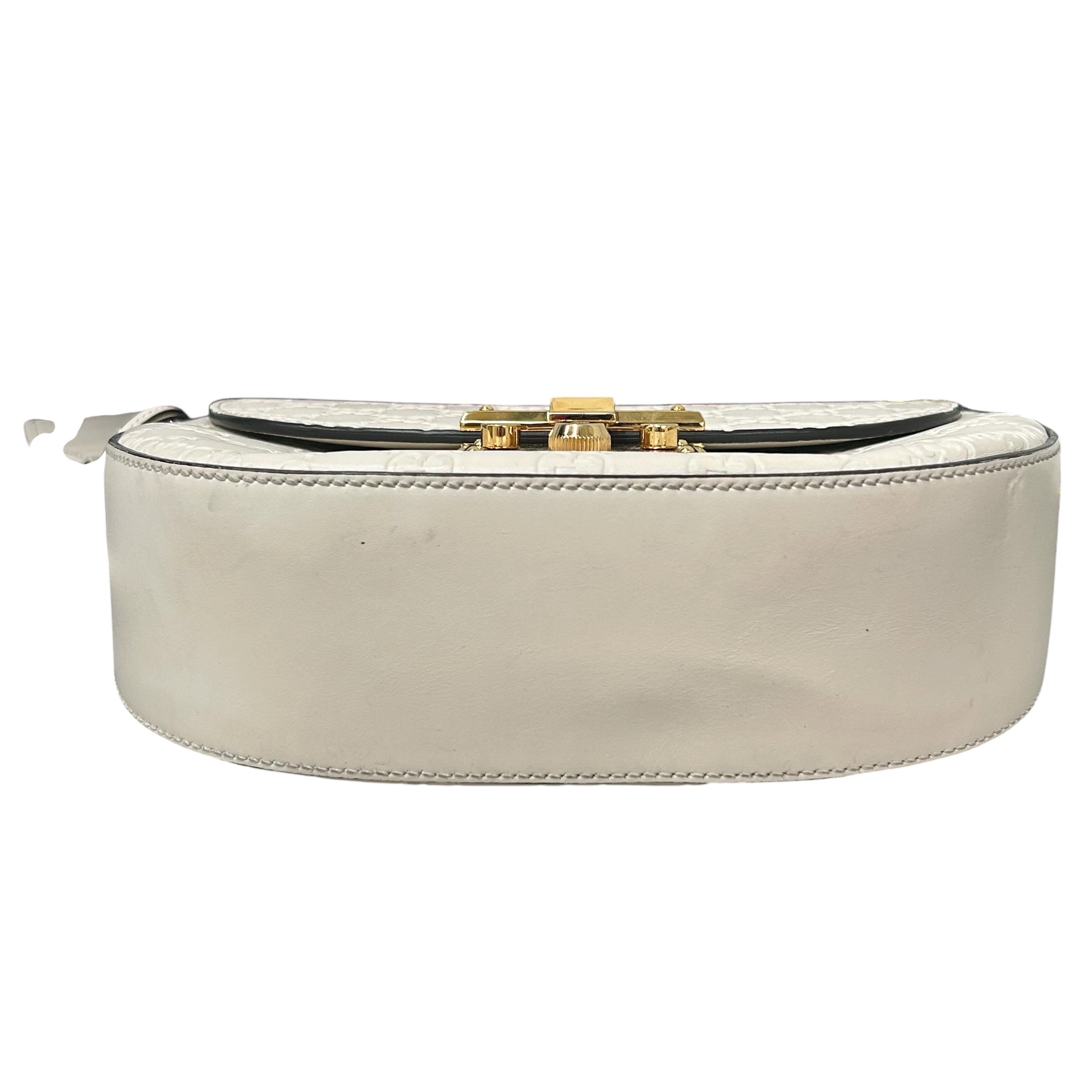 GUCCI/Bag/Monogram/Leather/CRM/GG Padlock Bag view 5