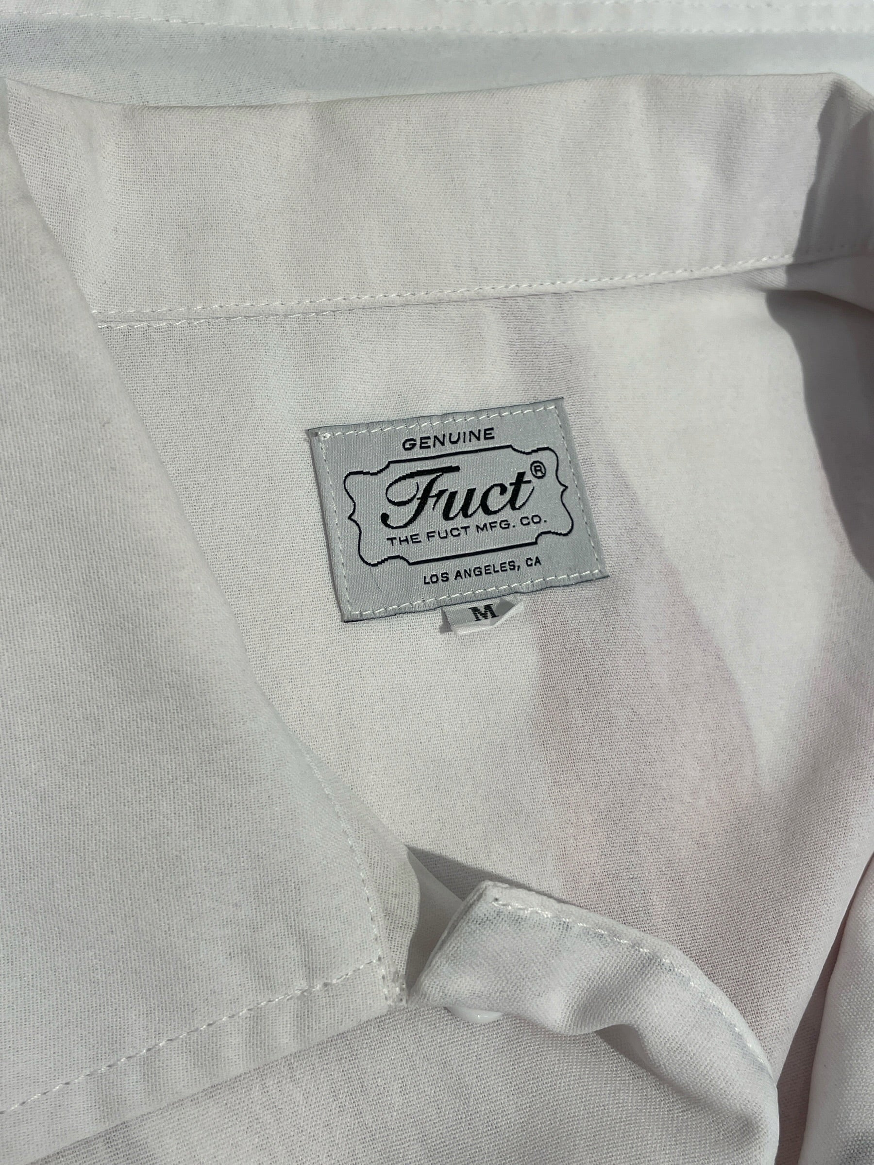 FUCT/SS Shirt/M/Polyester/WHT/All Over Print/DEATH BUNNY ALOHA view 3
