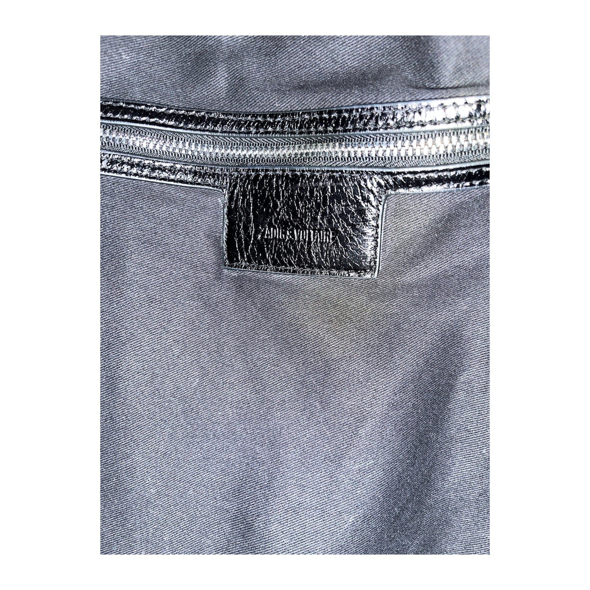 Zadig&Voltaire/Bag/hobo bag 2zip crinkle leather view 5