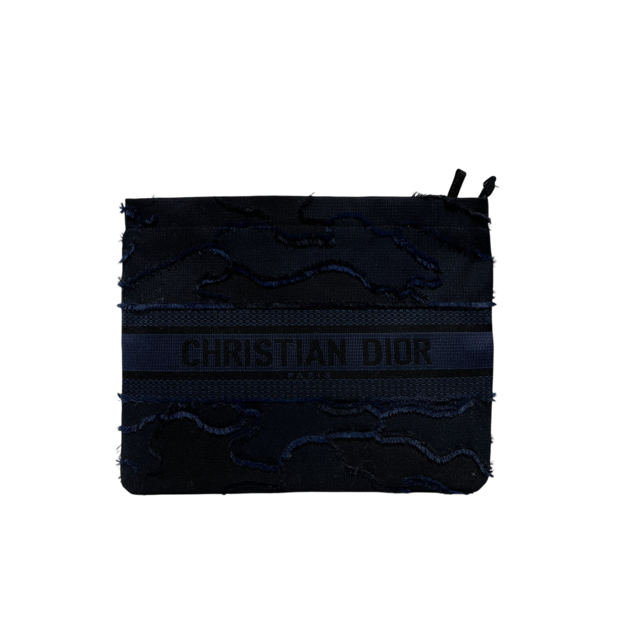 Christian Dior/Pouch/All Over Print/Cotton/NVY/Diordouble Camo Canvas view 1