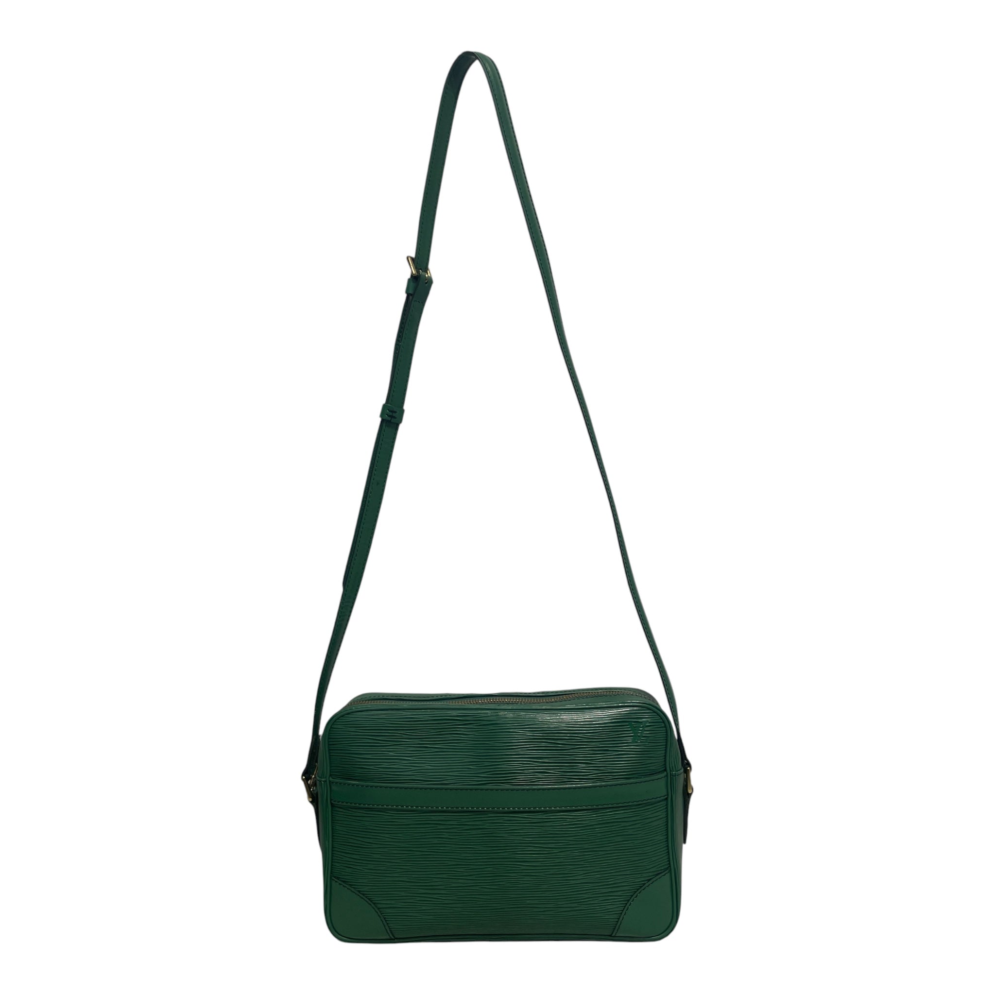 LOUIS VUITTON/Cross Body Bag/Leather/GRN/EPI TROCADERO CROSSBODY view 1