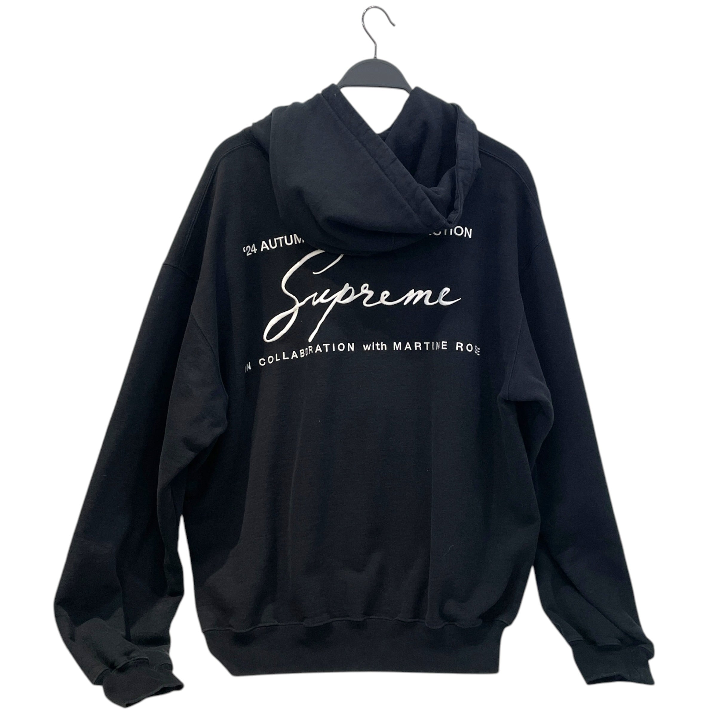 Supreme/MARTINE ROSE/Hoodie/XL/Cotton/BLK/ view 2