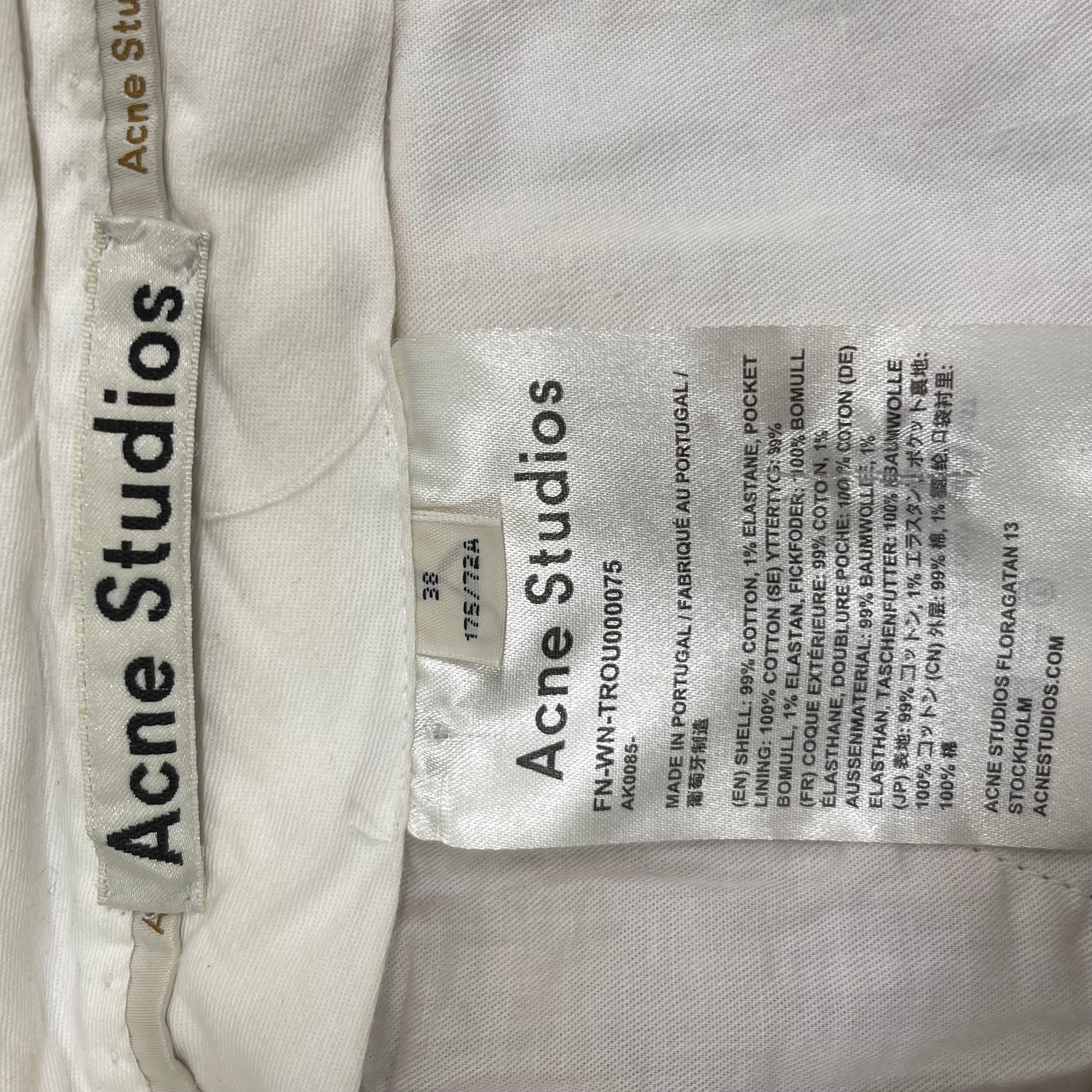Acne Studios/Pants/Cotton/PNK/TEXTURED PANTS view 4