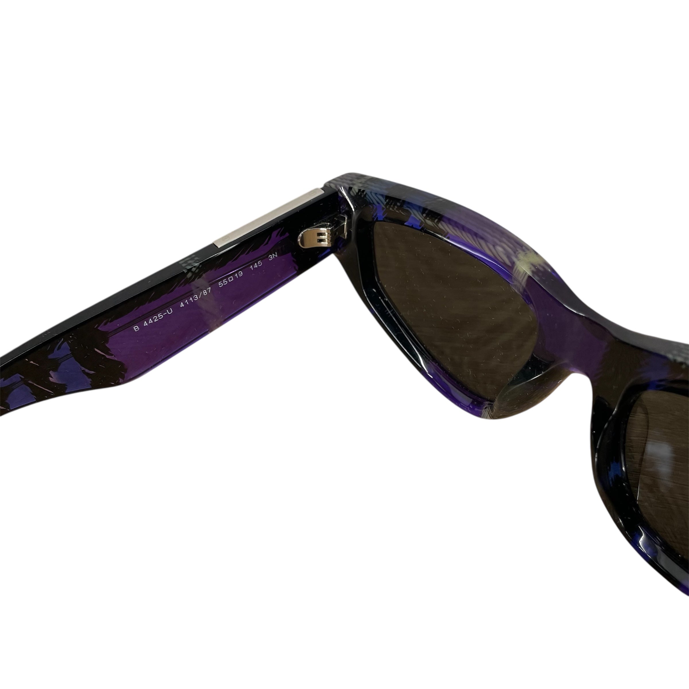 BURBERRY LONDON/Sunglasses/Plaid/Tortoiseshell Pattern/PPL/BE4225U OVAL CATEYE view 3