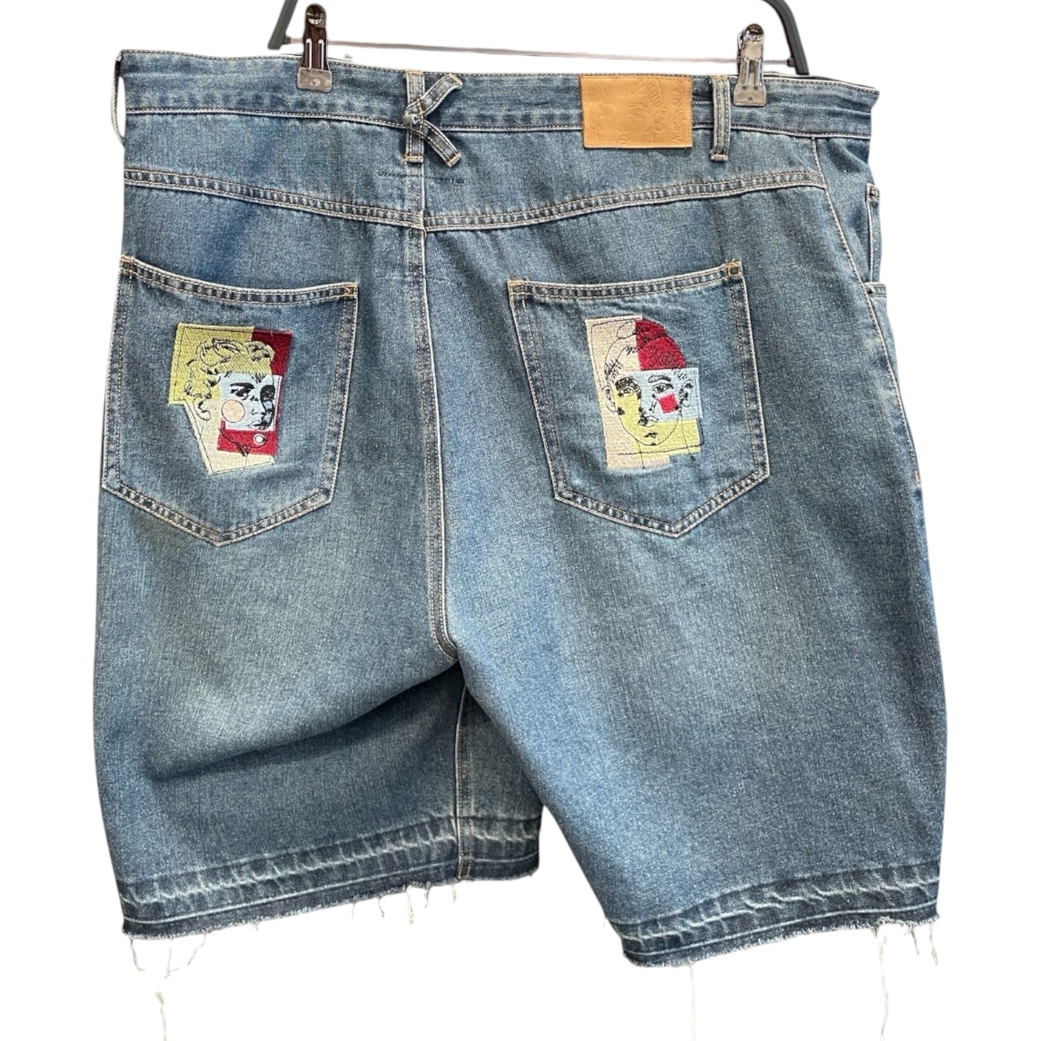 Kidsuper/Shorts/XL/Denim/NVY/All Over Print/ view 2