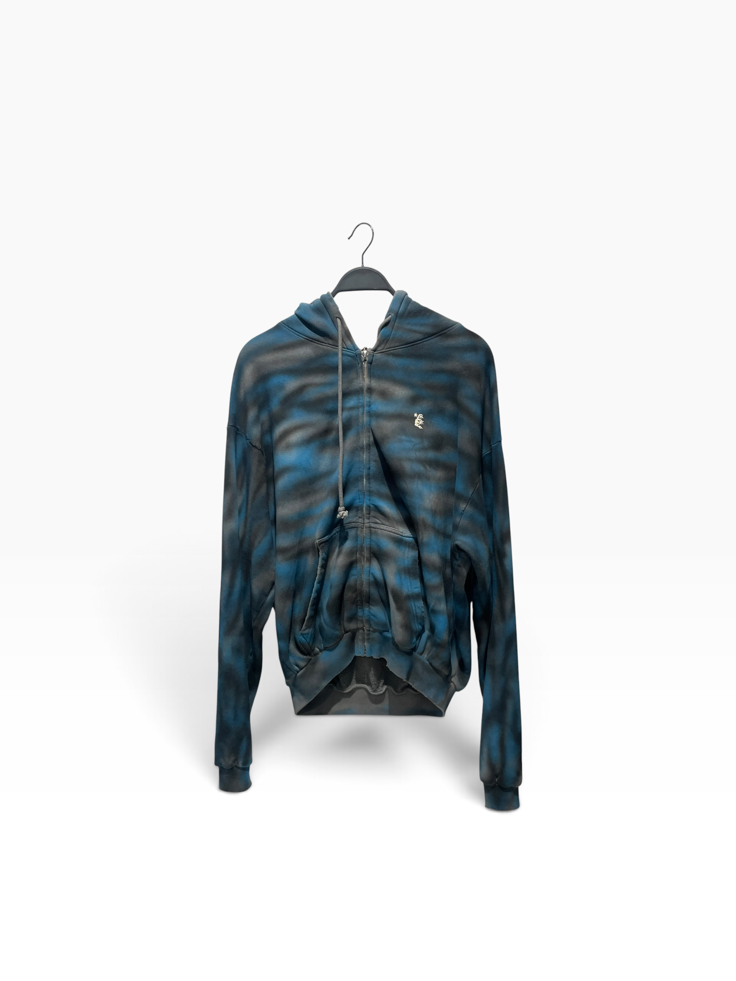 HELLSTAR/Jacket/XS/Cotton/BLU/airbrush view 1