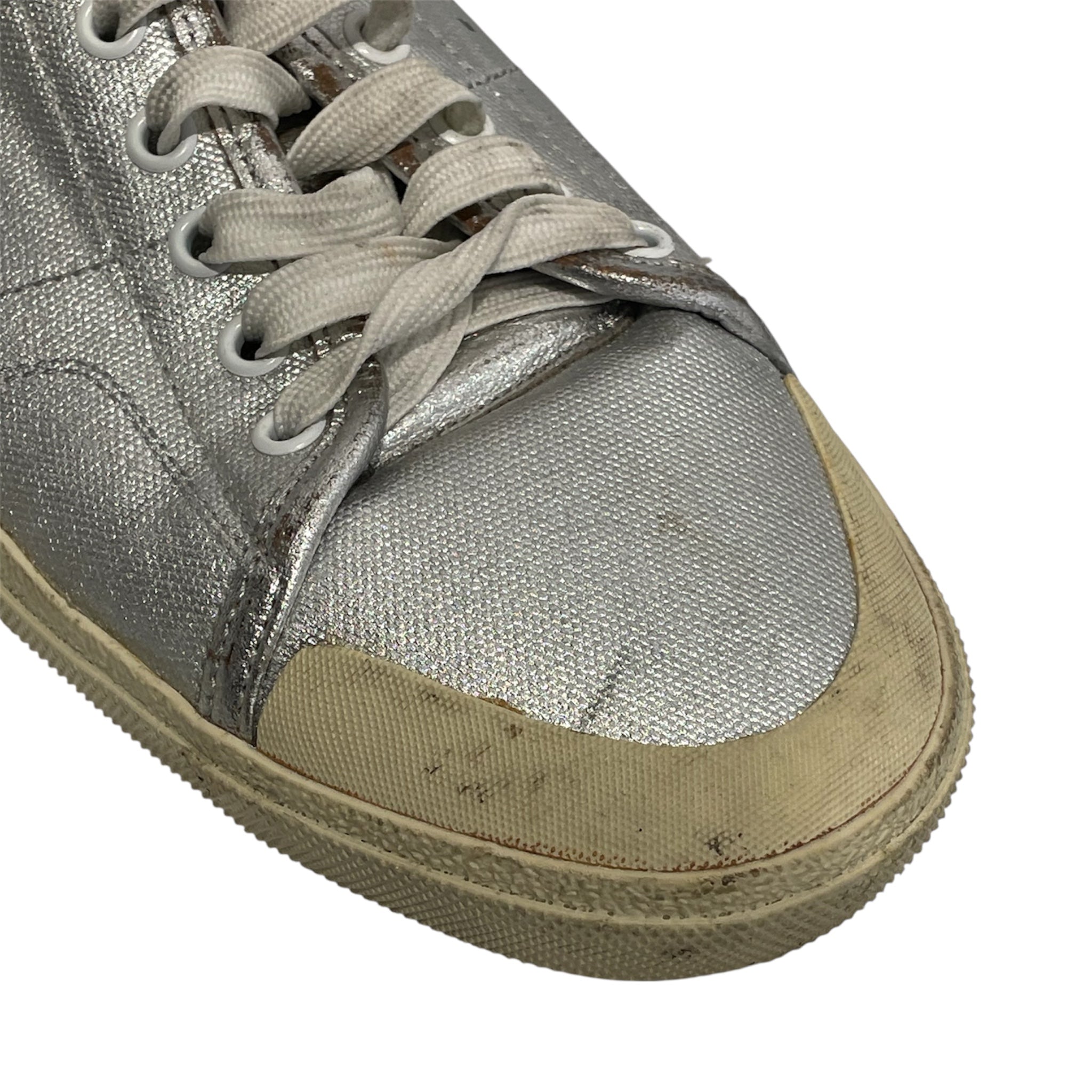 SAINT LAURENT/Low-Sneakers/EU 45/SLV/slv sl/37 view 7