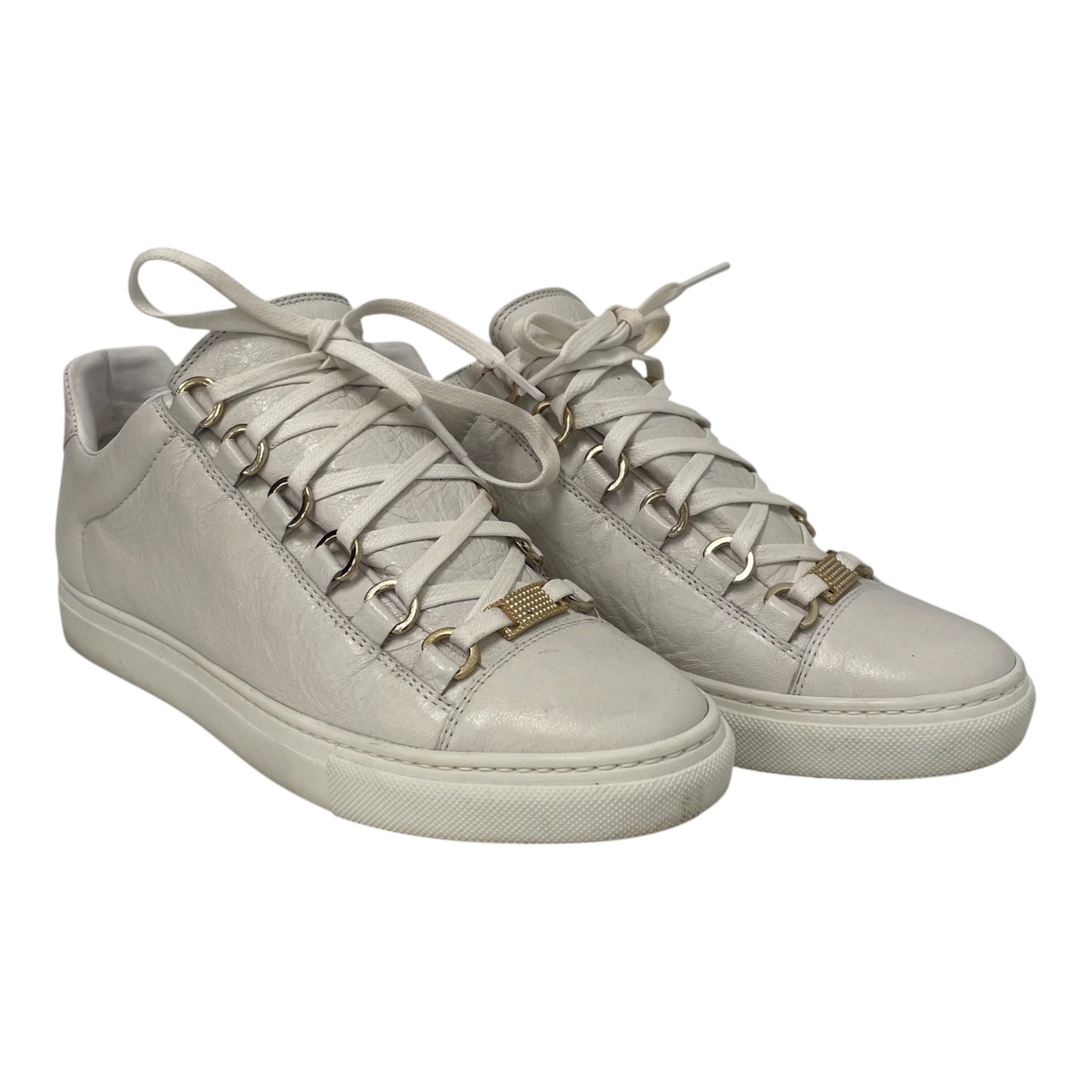 BALENCIAGA/Low-Sneakers/EU 36/Nylon/WHT/ view 1
