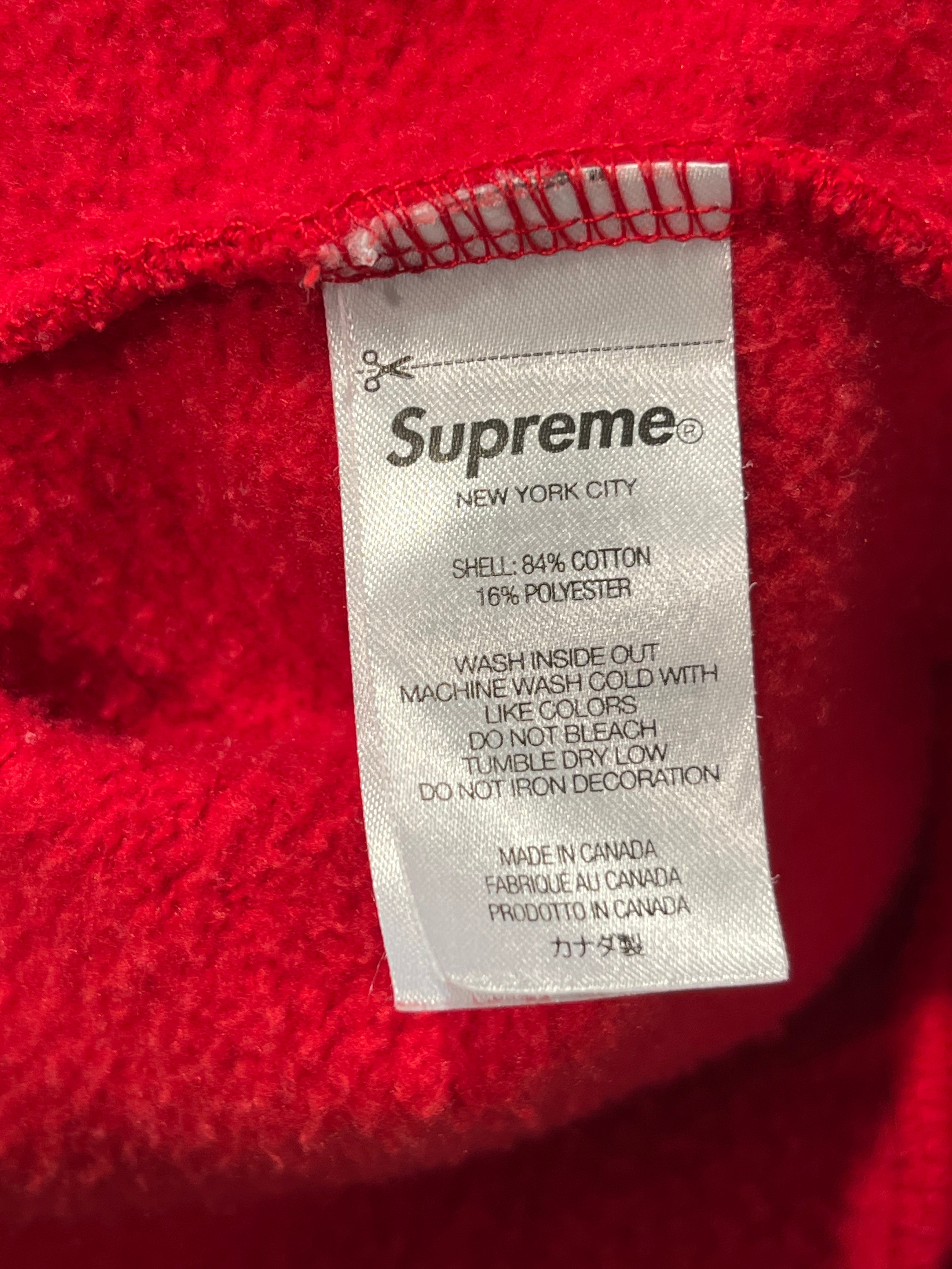 Supreme/Hoodie/S/Cotton/RED/101837 ANARCHY RED COIN HOODIE view 4