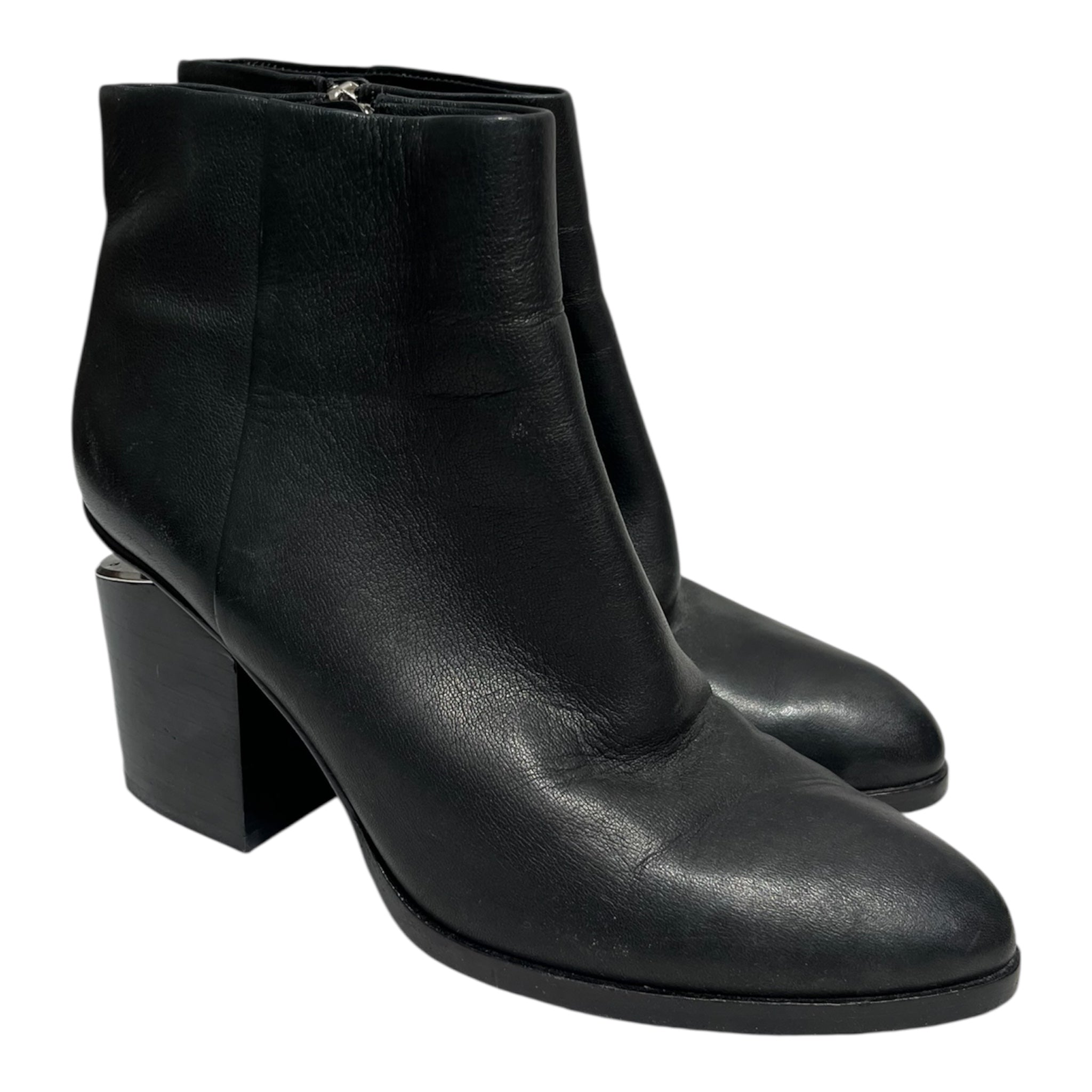 Alexander Wang/Chelsea Boots/EU 38.5/Leather/BLK/gabi ankle boot view 1