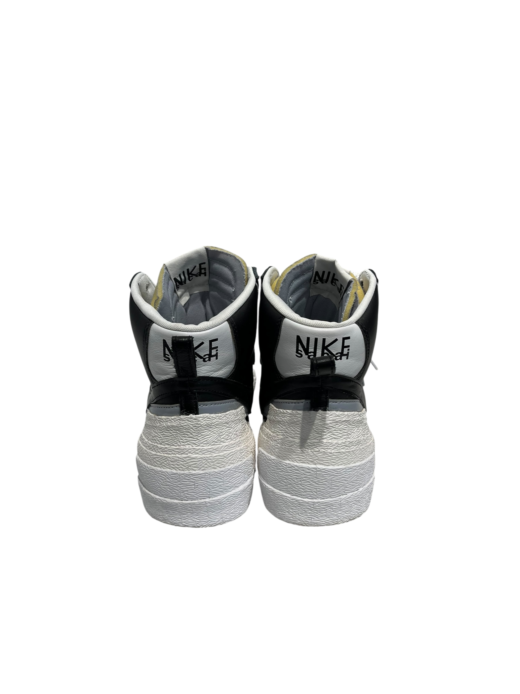 NIKE/Sacai/Low-Sneakers/US 12/Border/Leather/GRY/BV0072-002 view 4