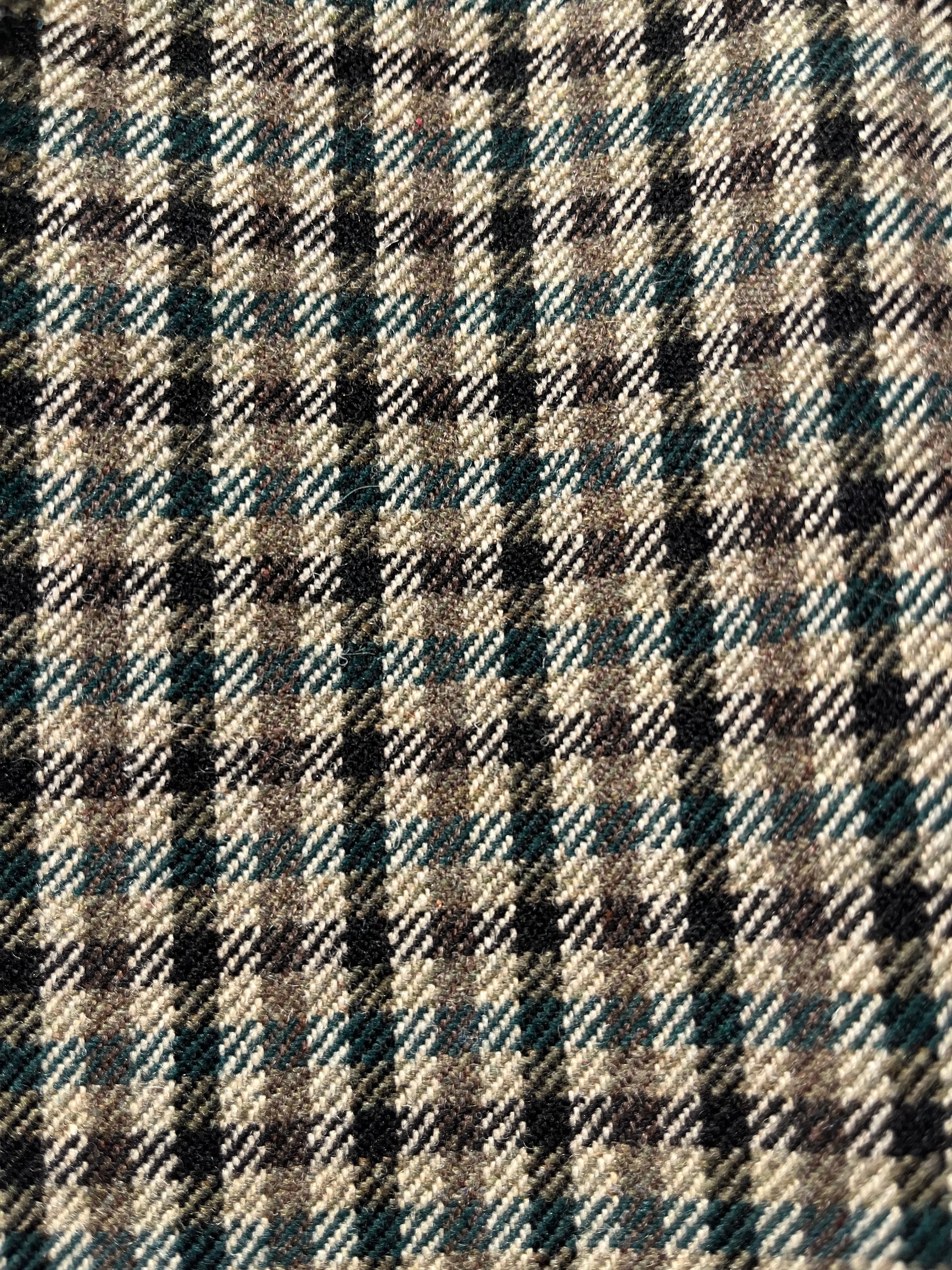 Acne Studios/T&B Set/46/Plaid/Wool/GRN/Single Breasted/48 PANTS PLEAT 46 BLAZER view 9