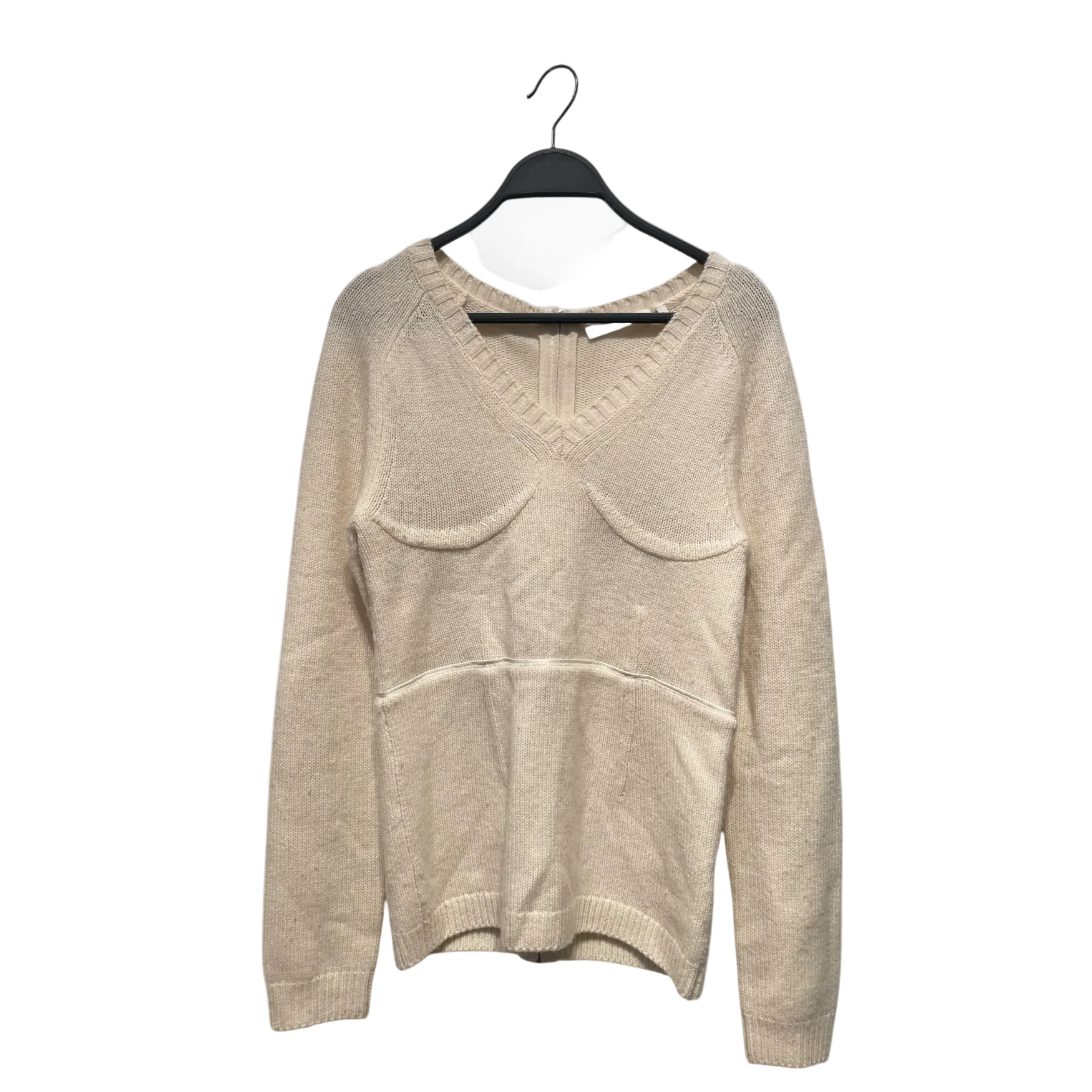 Helmut Lang/Sweater/XS/Wool/CRM/CONTOUR SWEATER view 1