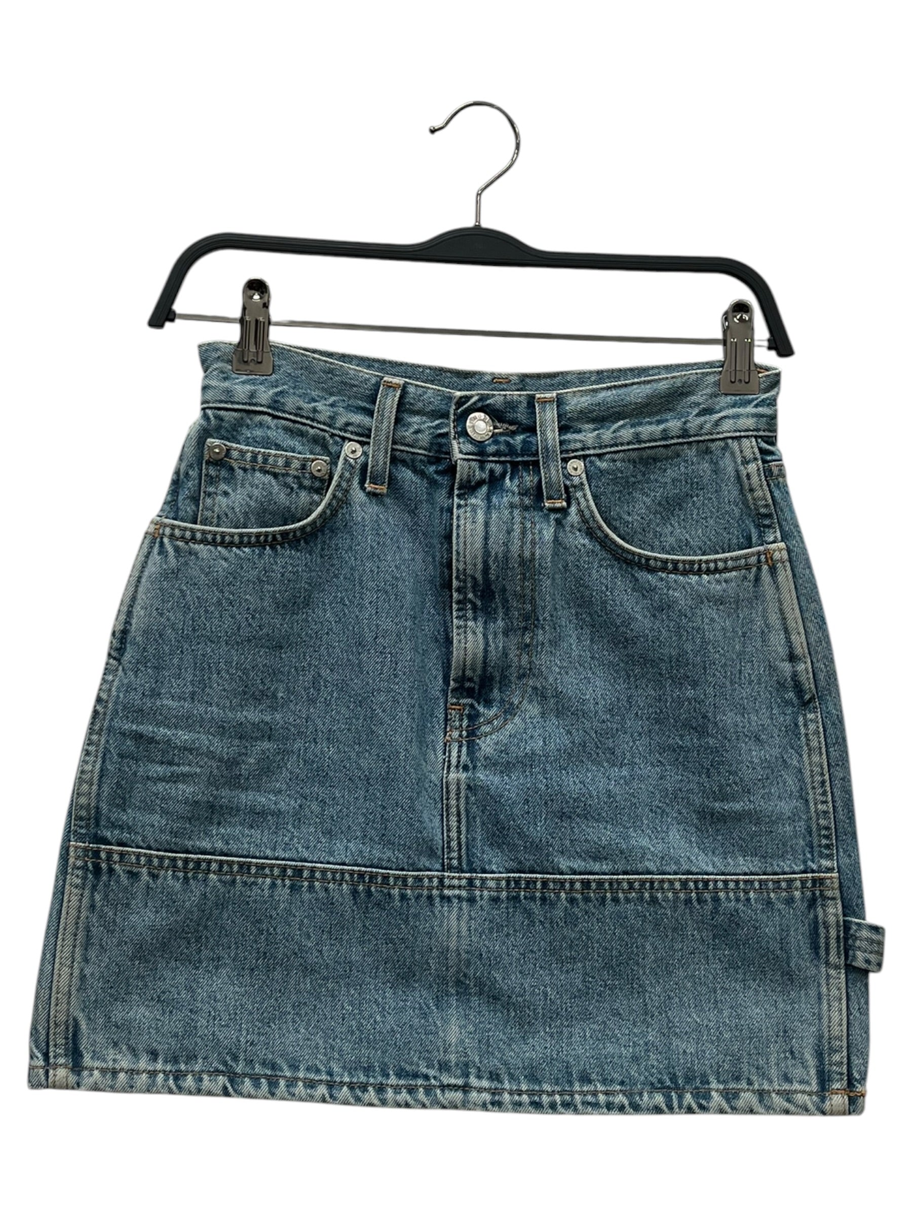 Helmut Lang/Skirt/24/Denim/IDG/Carpenter Skirt view 1