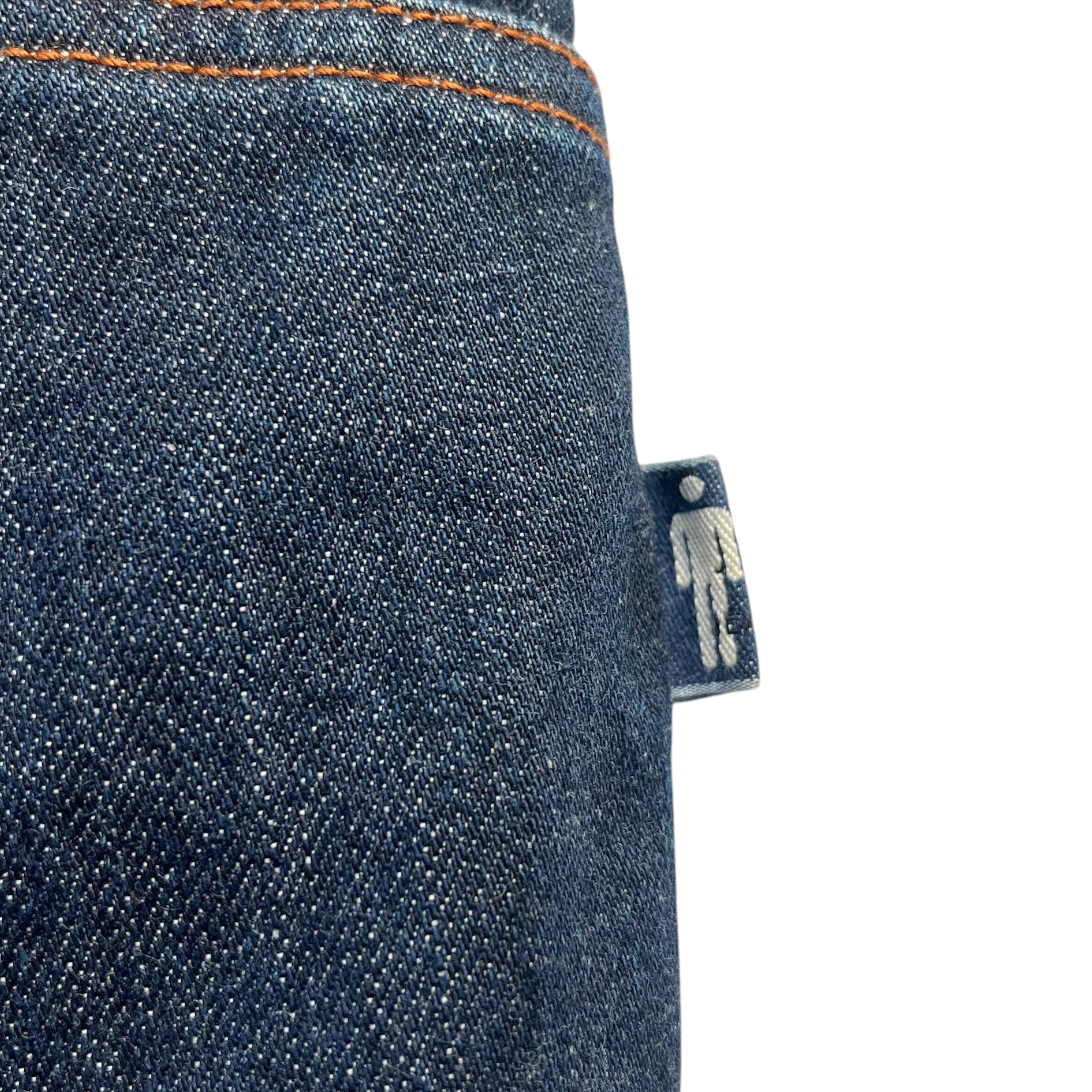 Jean Paul Gaultier/Wide Leg Pants/28/Cotton/IDG/tlared with stringfs on legs view 6