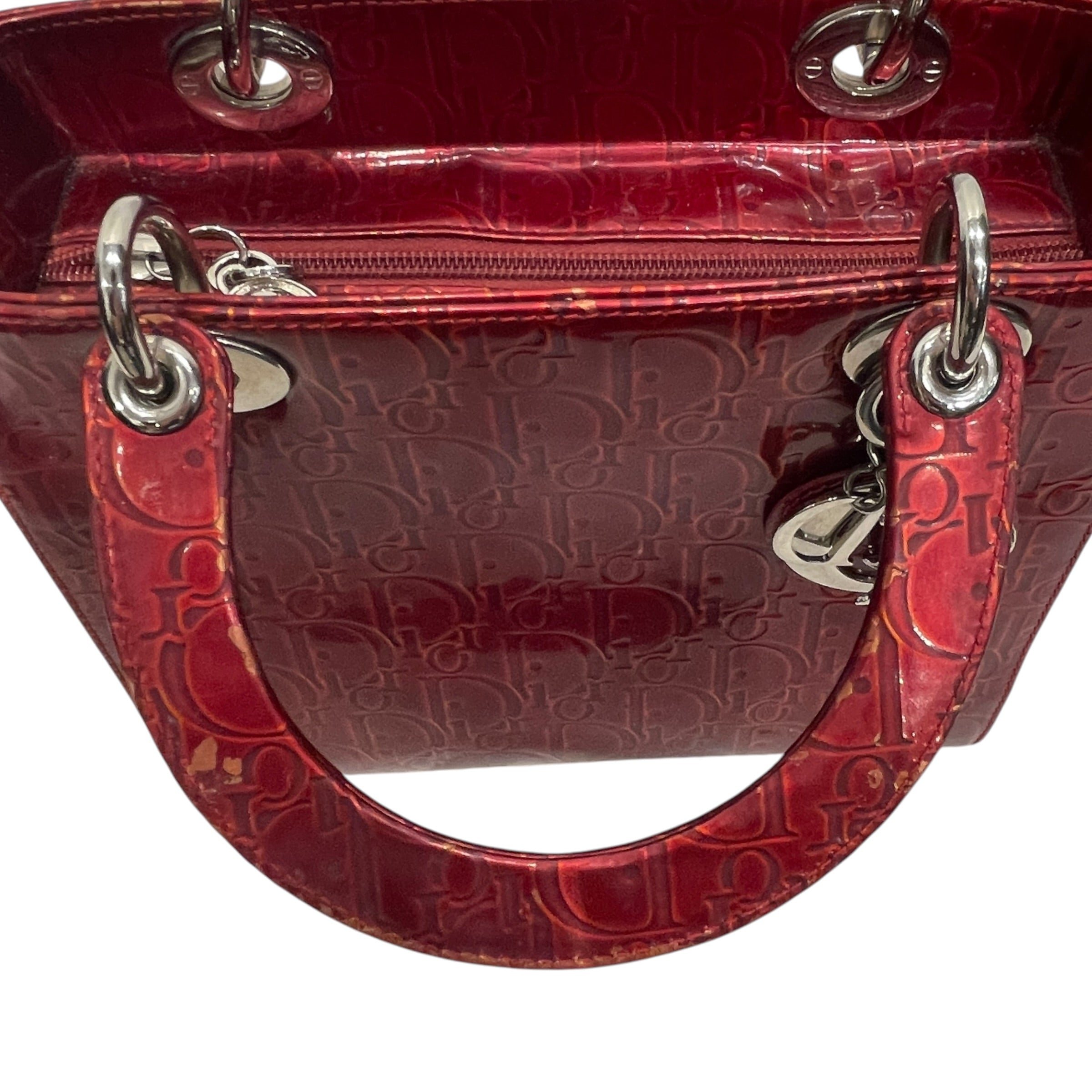 Christian Dior/Hand Bag/RED/LADY DIOR view 6