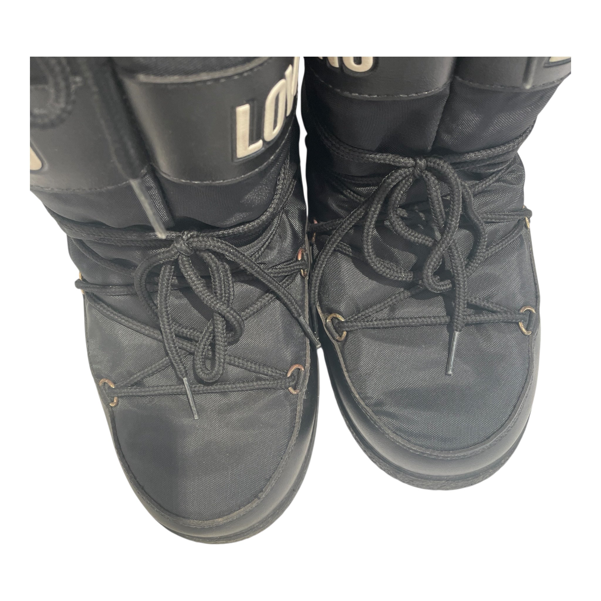 LOVE MOSCHINO/Boots/US 6/Graphic/BLK/SNOW BOOT view 3