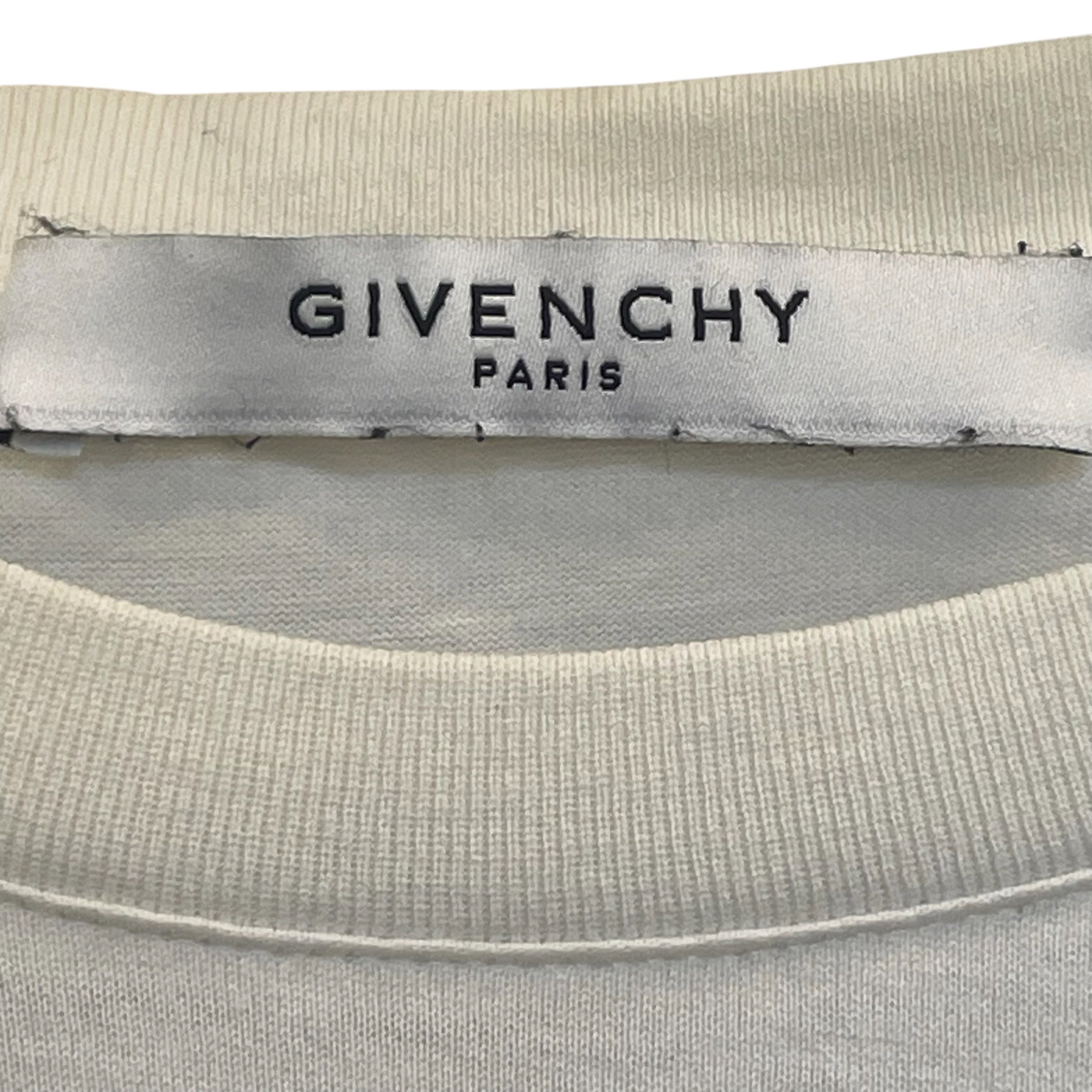 GIVENCHY/T-Shirt/M/Cotton/WHT/2019 record/sundial/solar view 5