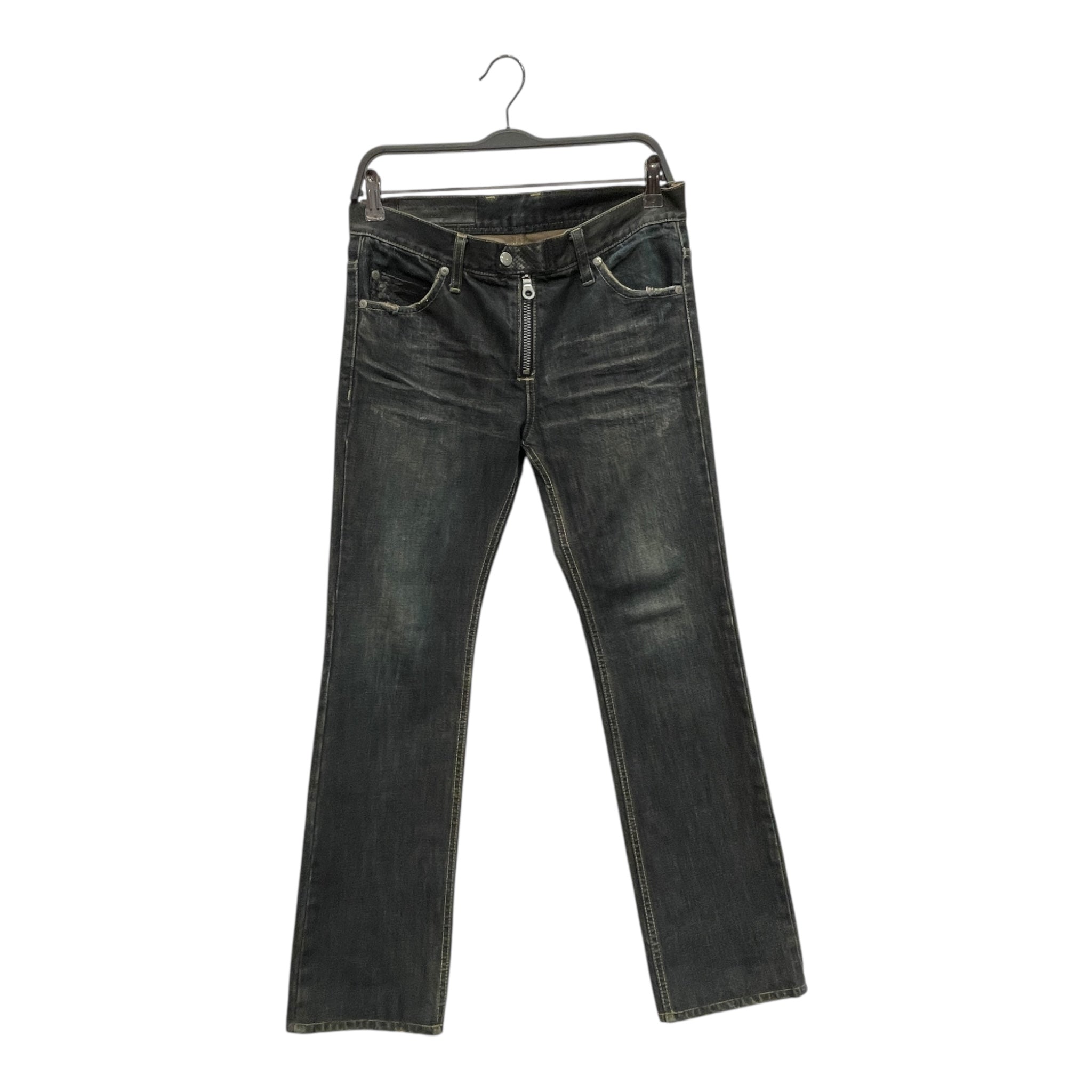 ISAMU KATAYAMA BACKLASH/Skinny Pants/1/Cotton/IDG/SNAKESKIN POCKET DENIM view 1