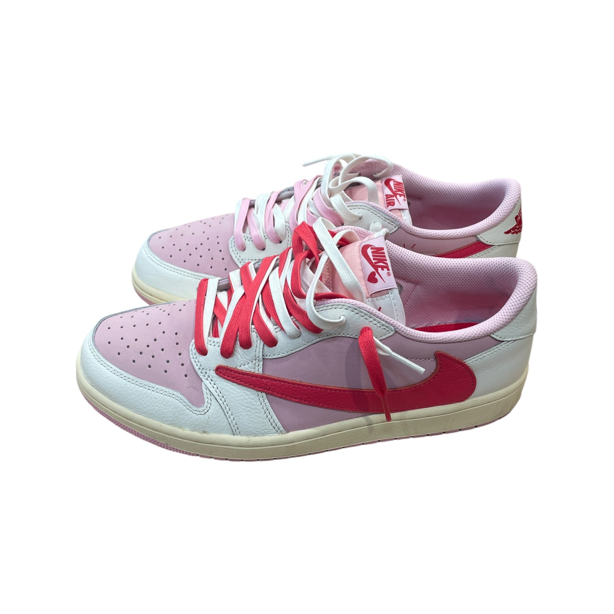 NIKE/NIKE/TRAVIS SCOTT/X TRAVIS SCOTT AIR JORDAN 1 LOW OG/Low-Sneakers/US 10.5/Leather/PNK/IQ7604-101 view 1
