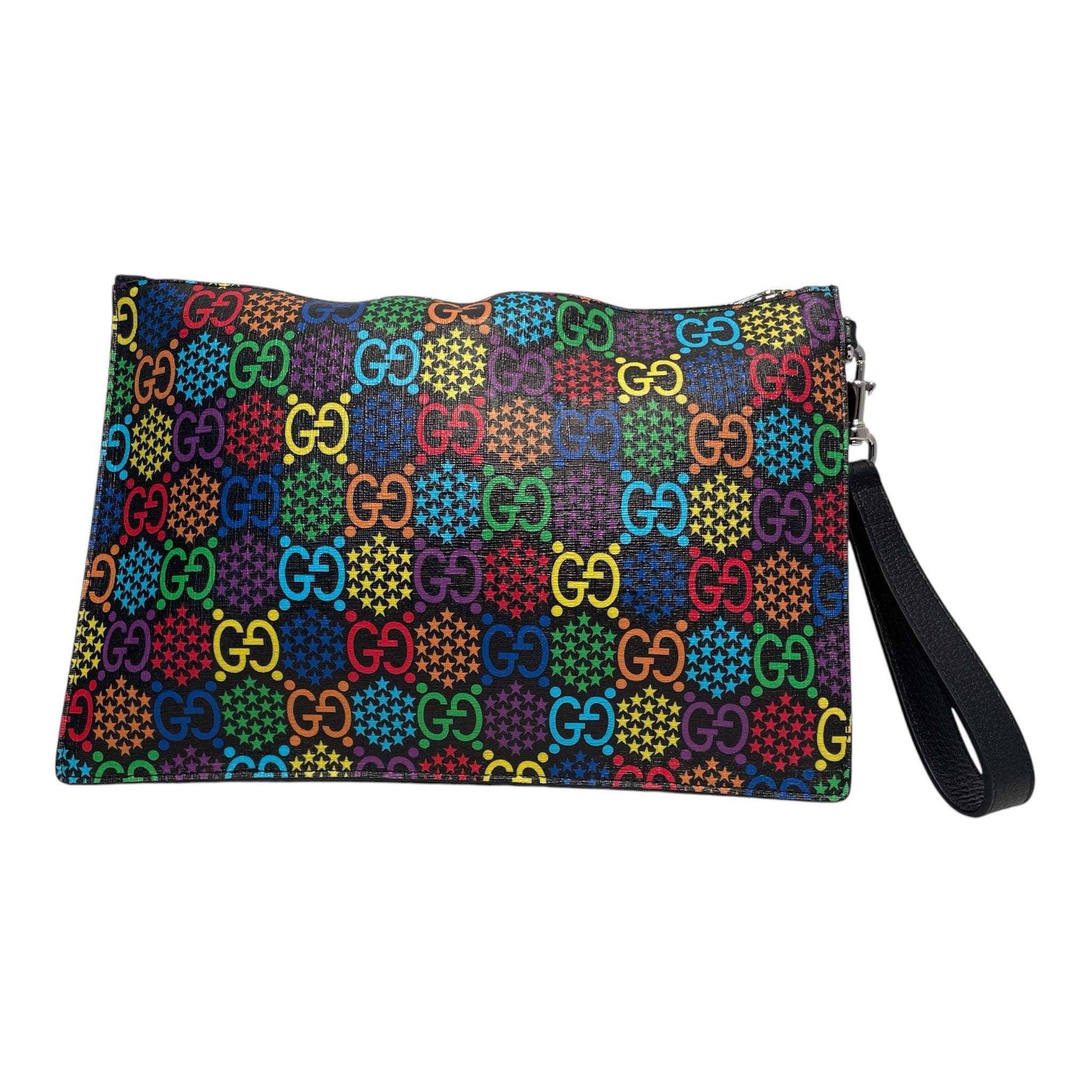 GUCCI/Clutch Bag/Monogram/Leather/MLT/Psychedelic Supreme view 1