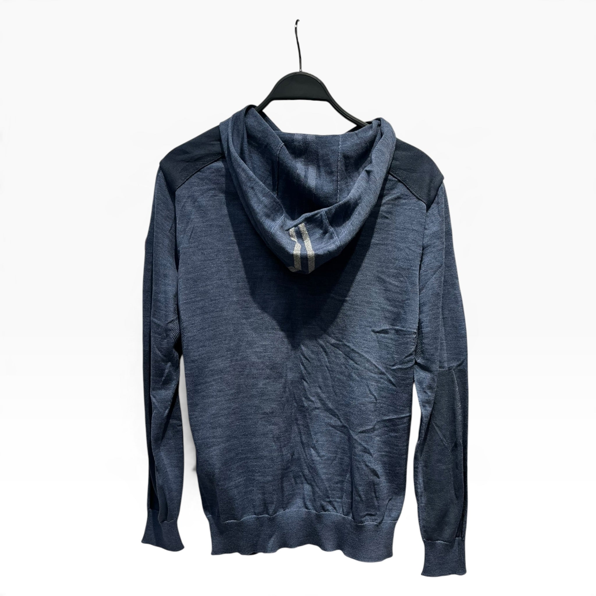 CANADA GOOSE/Hoodie/M/Cotton/BLU/Pullover/HOODIE WITH 2 STRIPES BLUE view 2