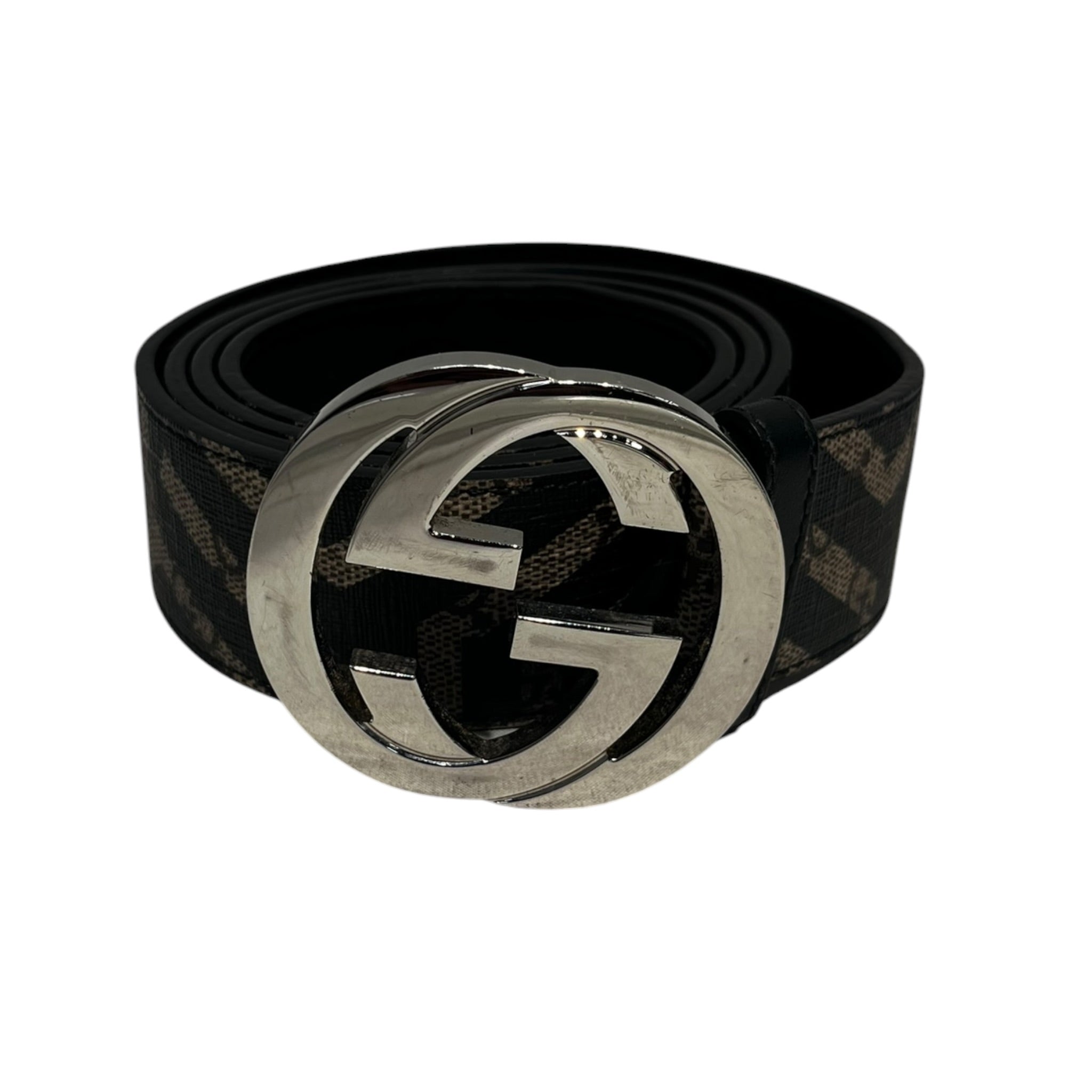 GUCCI/Belt/Monogram/BRW/M's/411924 KGDHN 115-46 561241 view 1