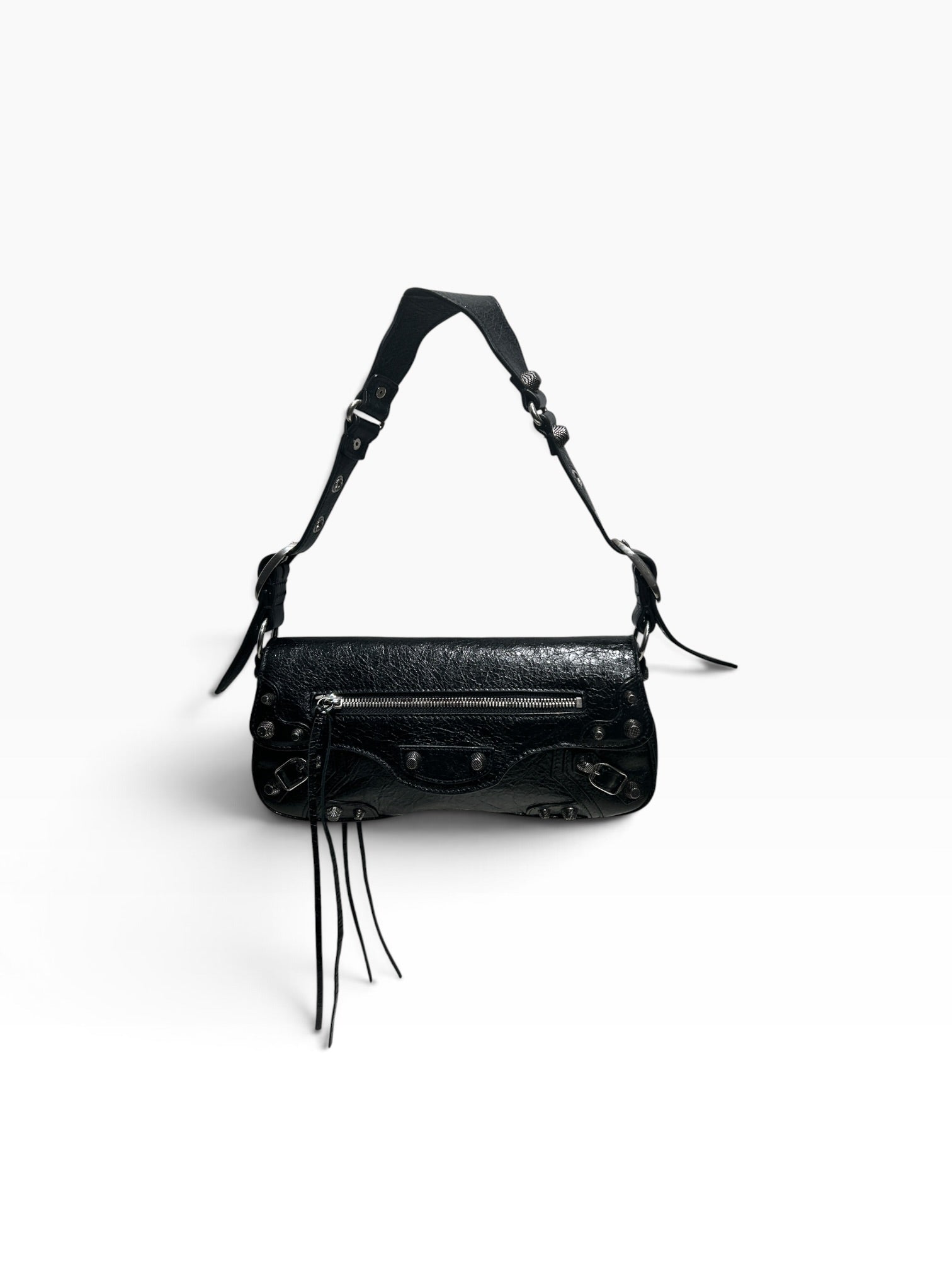 BALENCIAGA/Bag/Leather/BLK/LA CAGOLE SLING BAG view 1