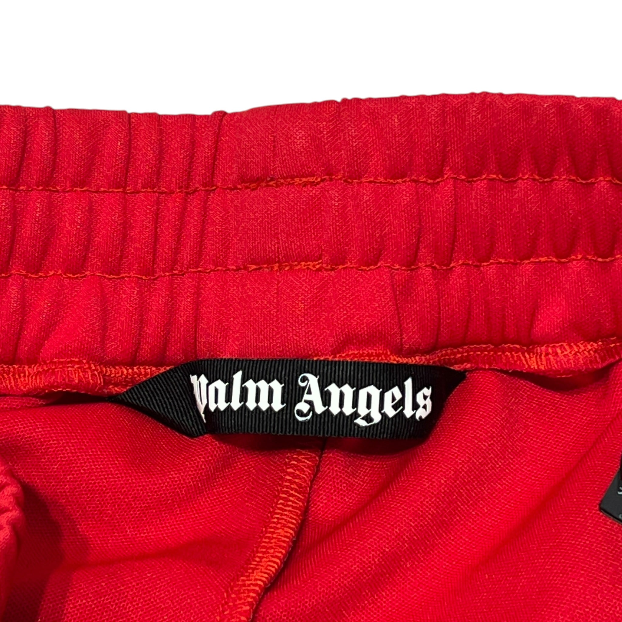 Palm Angels/Pants/M/Polyester/RED/white stripes view 3