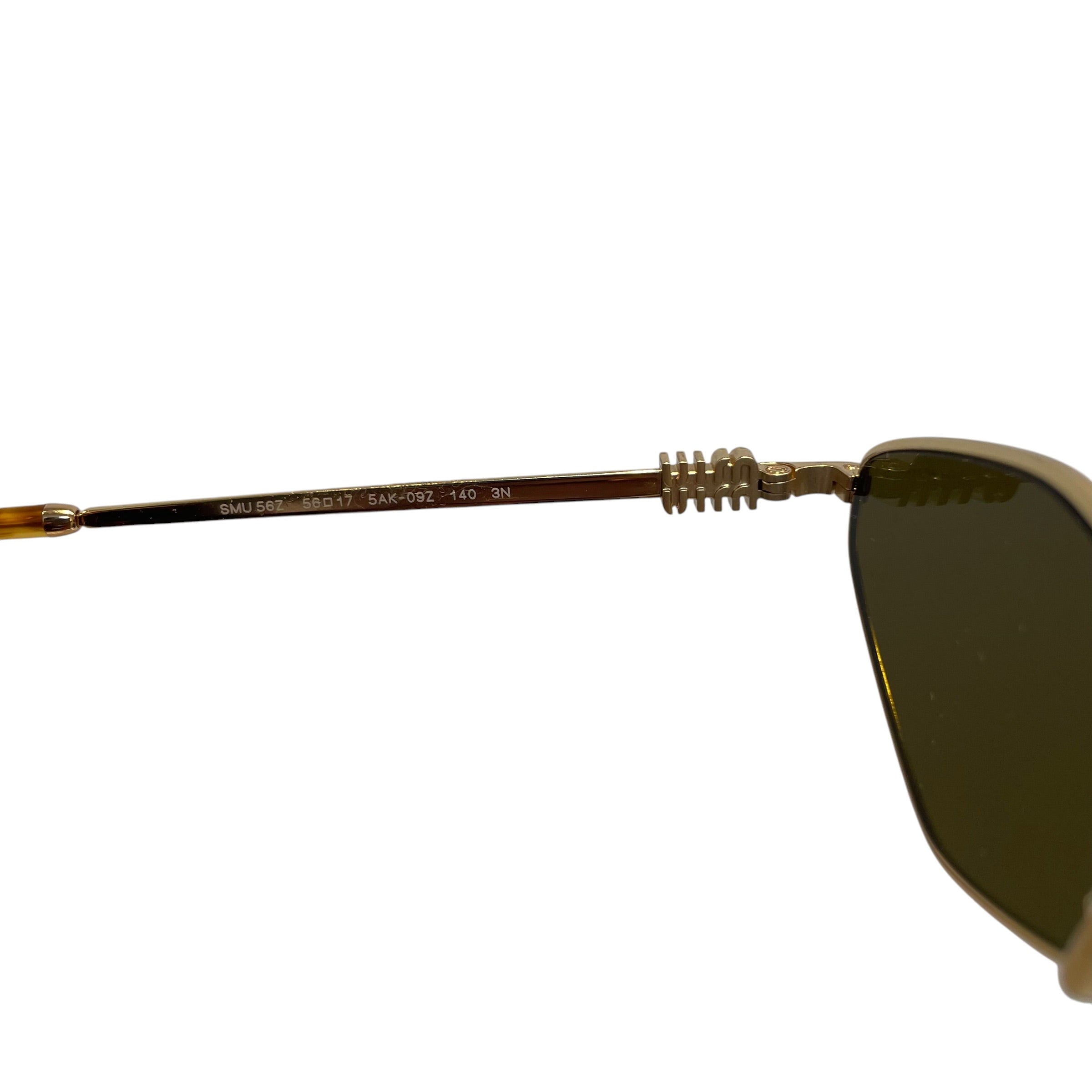 MIU MIU/Sunglasses/Animal Pattern/Tortoiseshell Pattern/GLD/L's/SMU56Z/DIAMOND SHAPE view 4