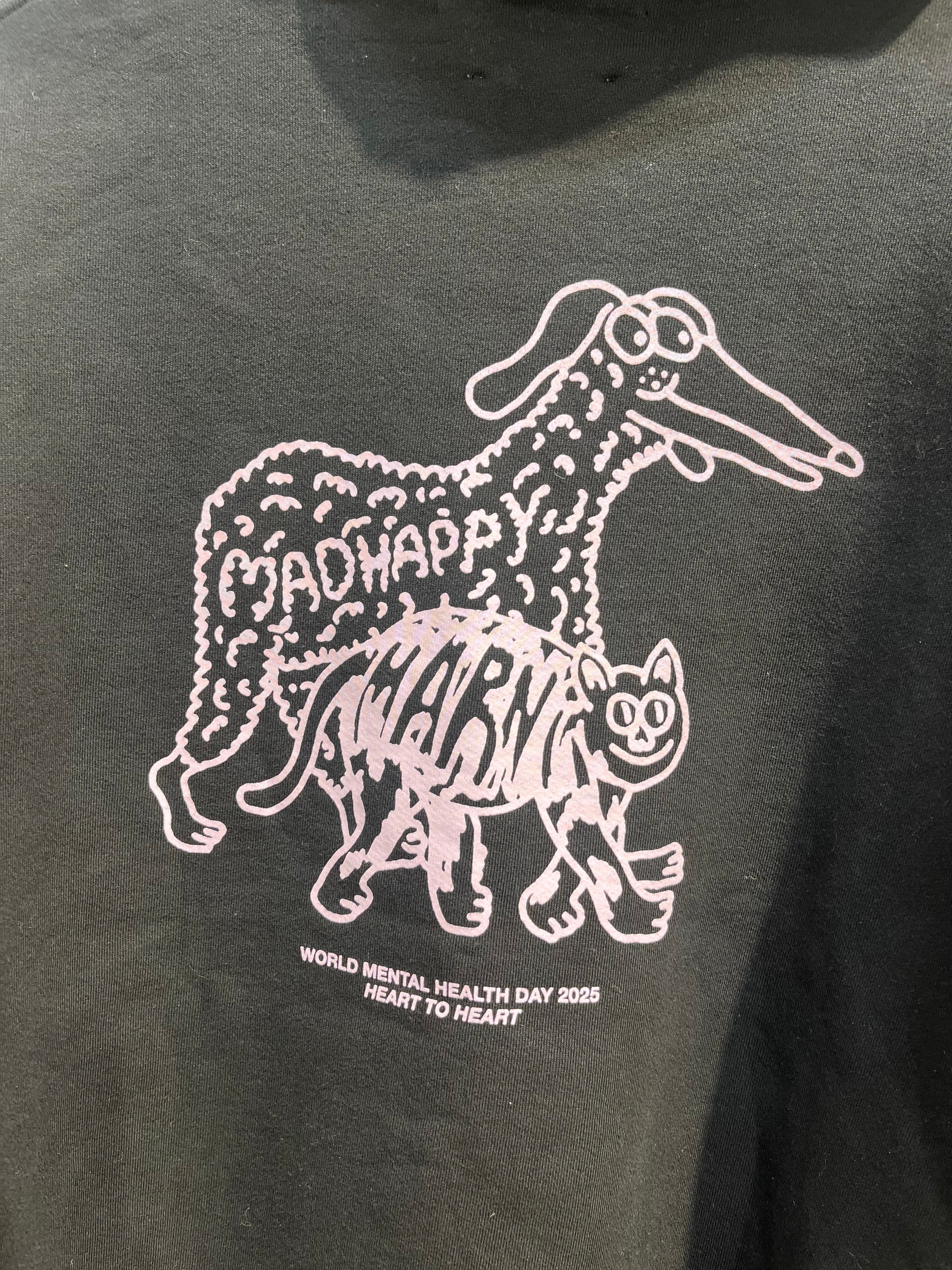 MARNI/Madhappy/Hoodie/S/Cotton/BLK/cotton embrodiery view 3