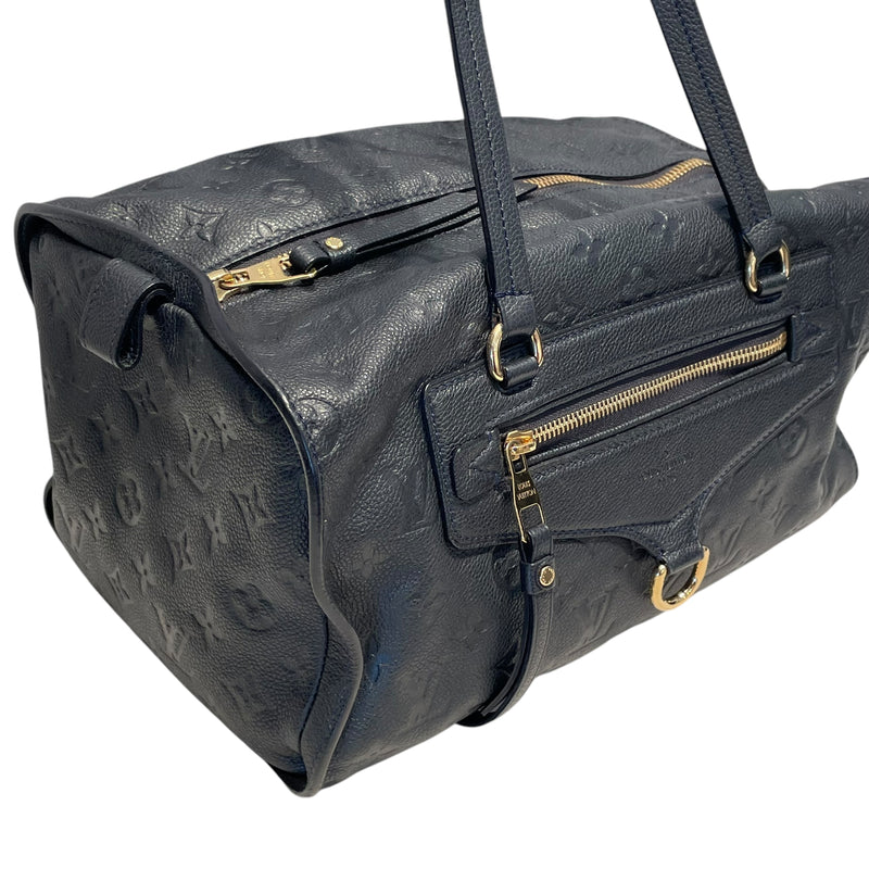 LOUIS VUITTON/Hand Bag/S/Monogram/Leather/BLK/INSPIREE