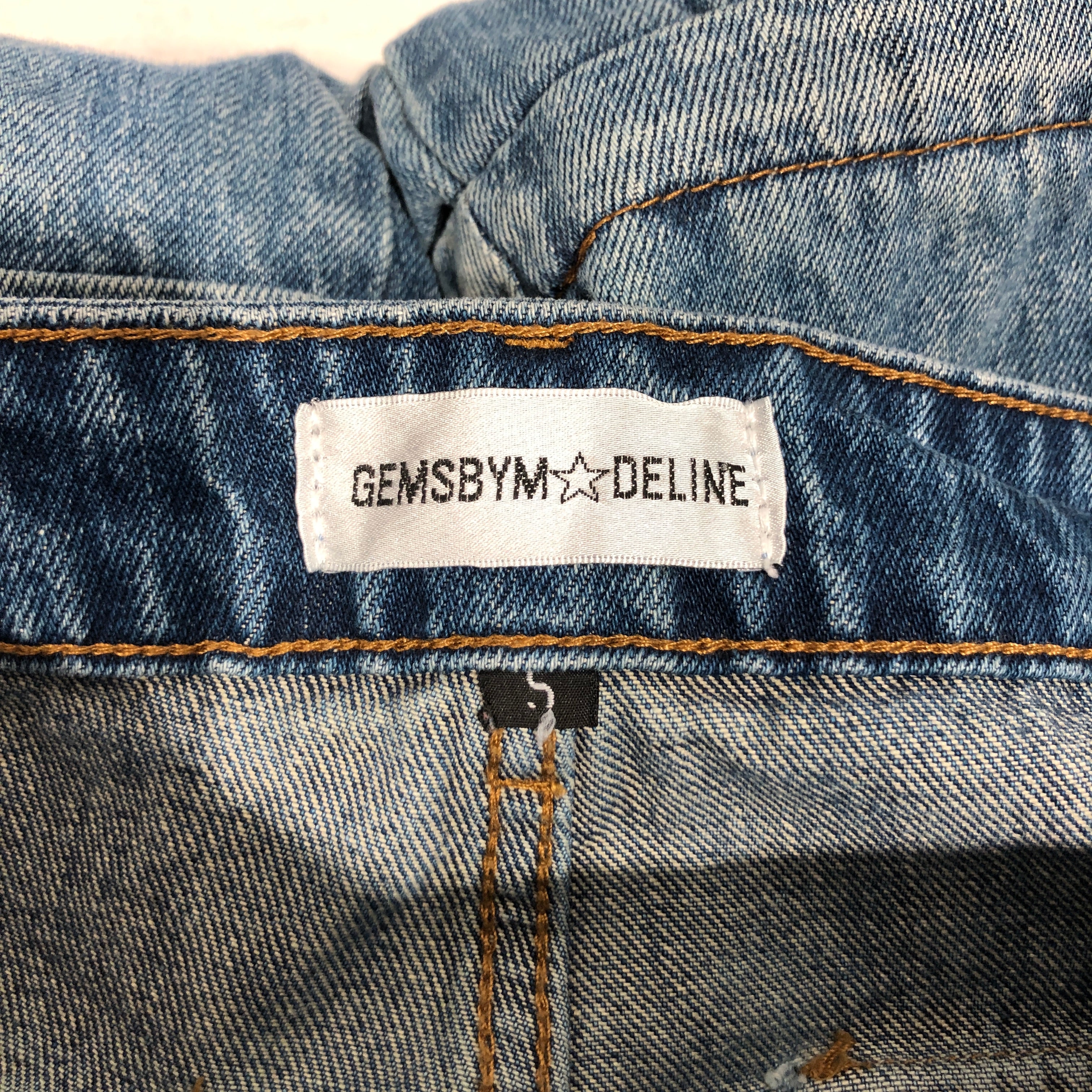 GEMSBYMADELINE/Bottoms/S/Denim/IDG/2 WAY CARGO PAN5S view 3