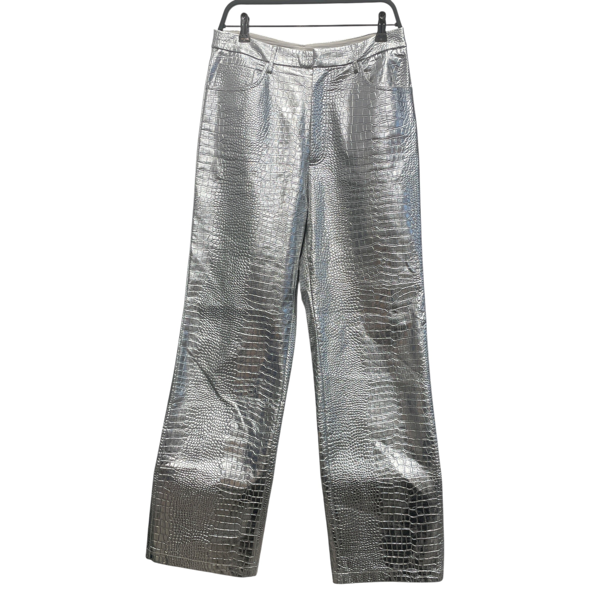 ROTATE/Bottoms/12/Polyester/GRY/CROC view 1