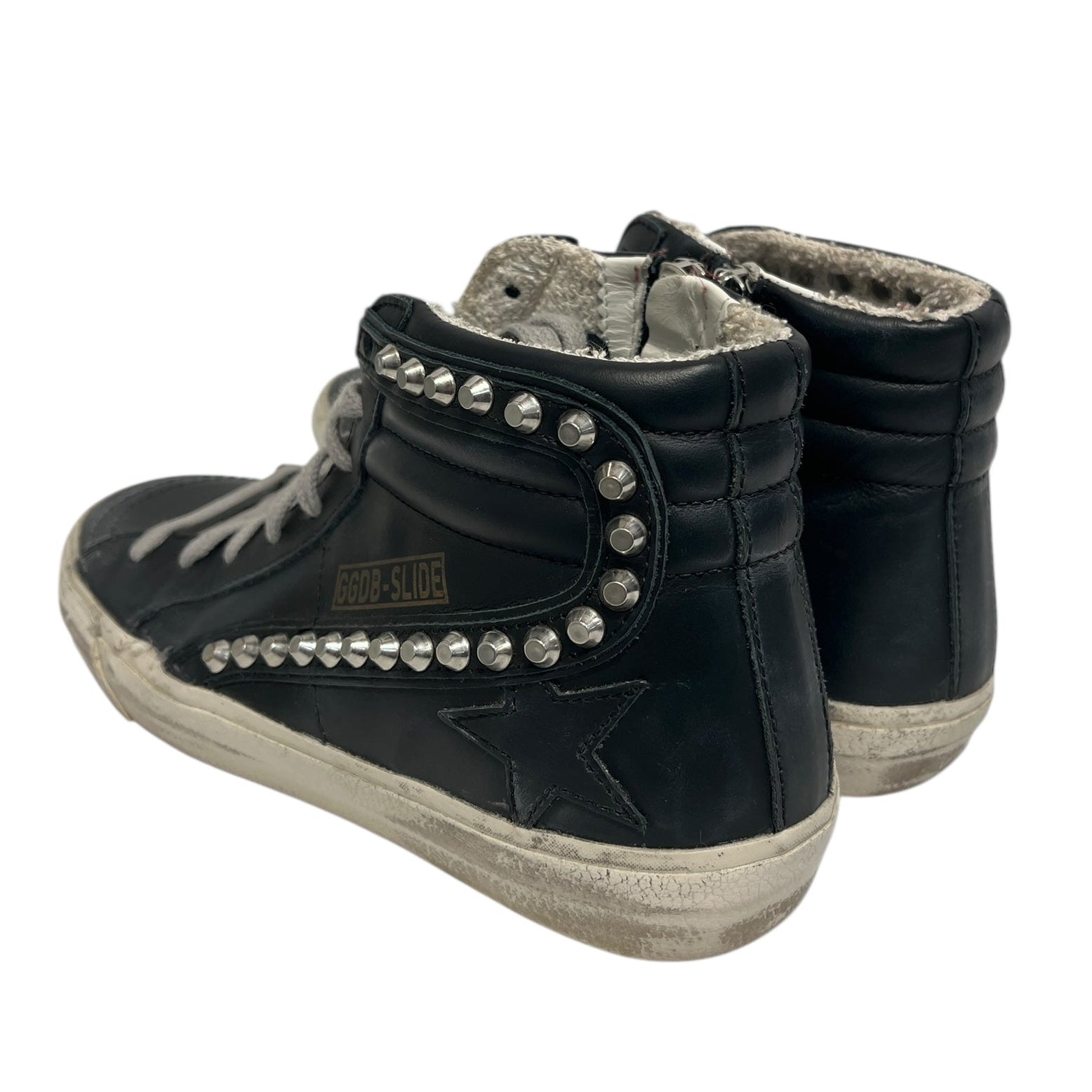 GOLDEN GOOSE/Hi-Sneakers/EU 37/Leather/BLK/ view 2