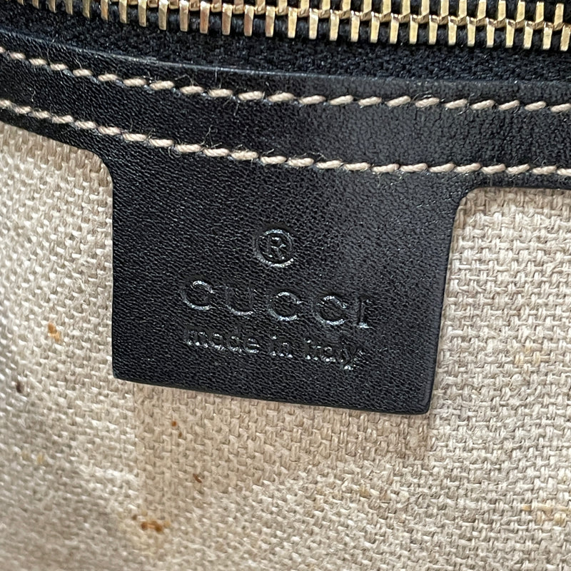 GUCCI/Tote Bag/Floral Pattern/Cotton/BLK/154372001013