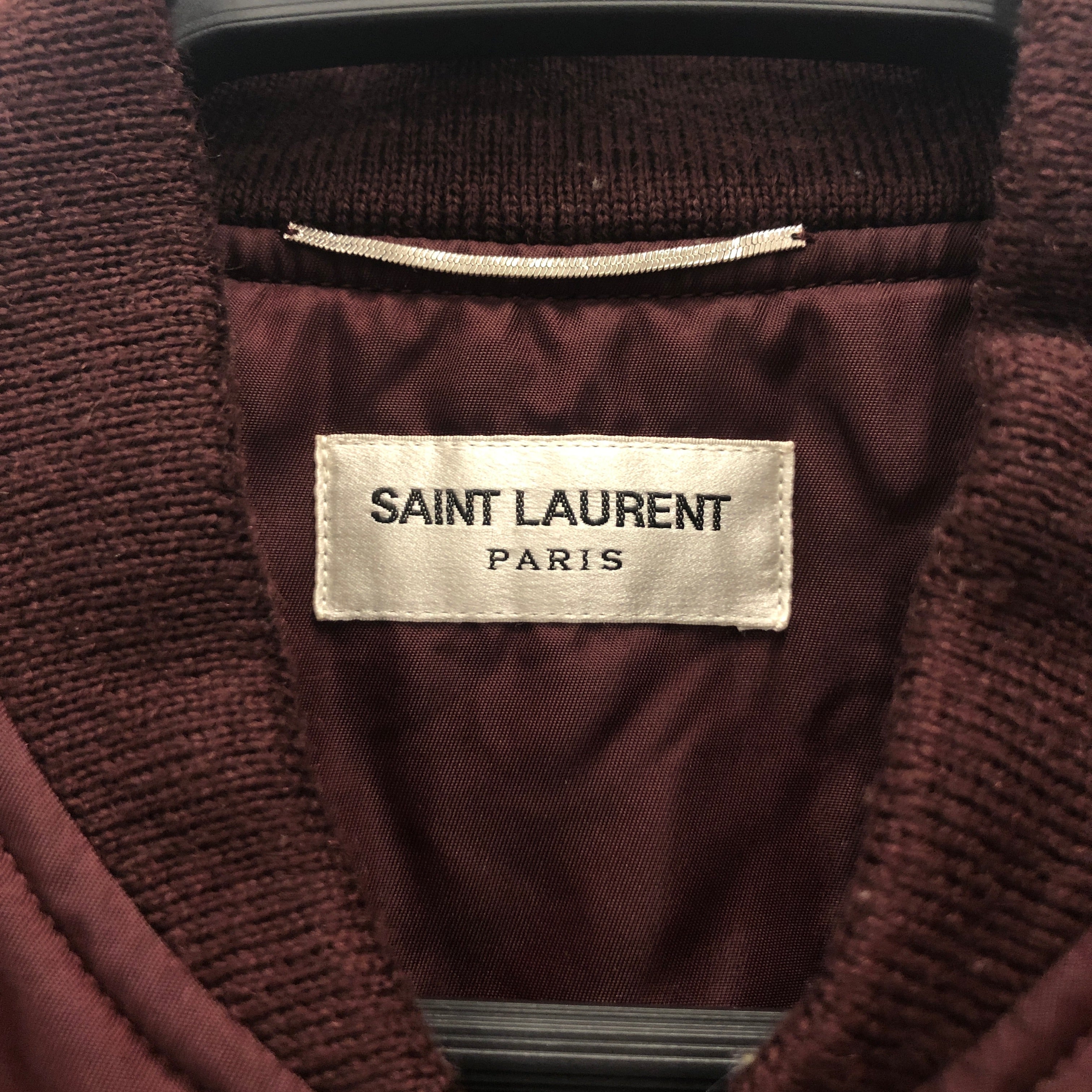 SAINT LAURENT/Flight Jkt/44/Nylon/BRD/ view 3