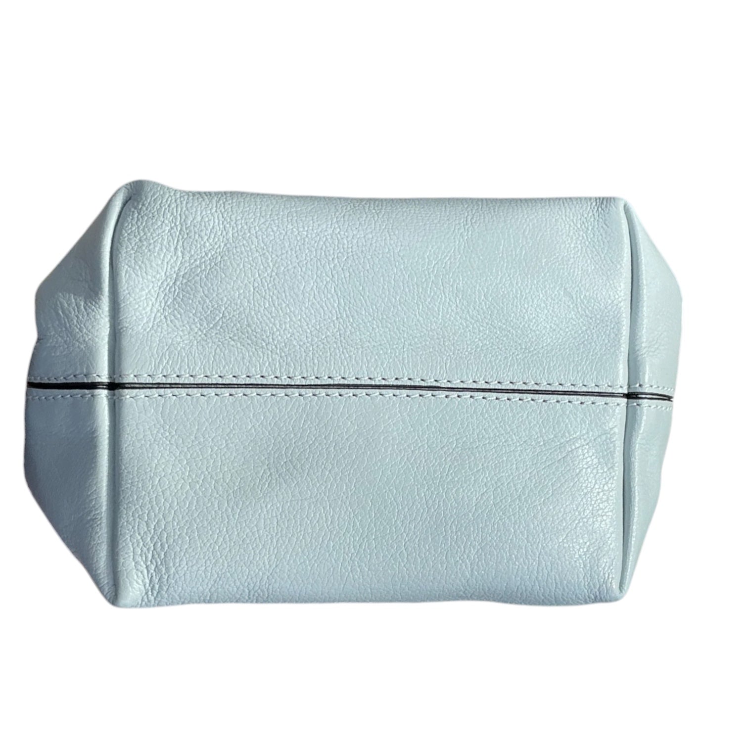 Chloe/Cross Body Bag/Leather/BLU/GOLD-TONE/MINI/BUCKET view 3