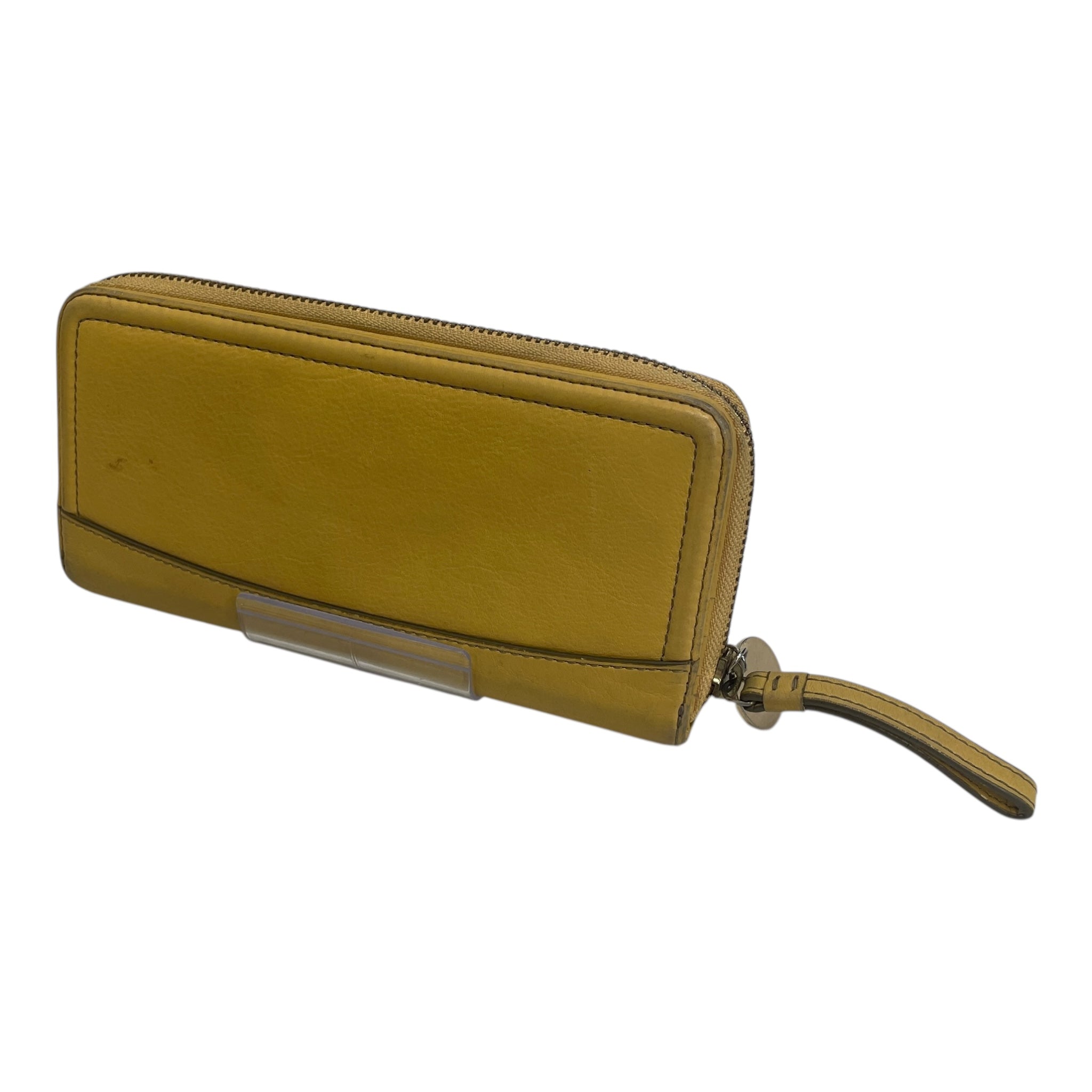 BURBERRY BLACK LABEL/Long Wallet/OS/Leather/YEL/ view 2