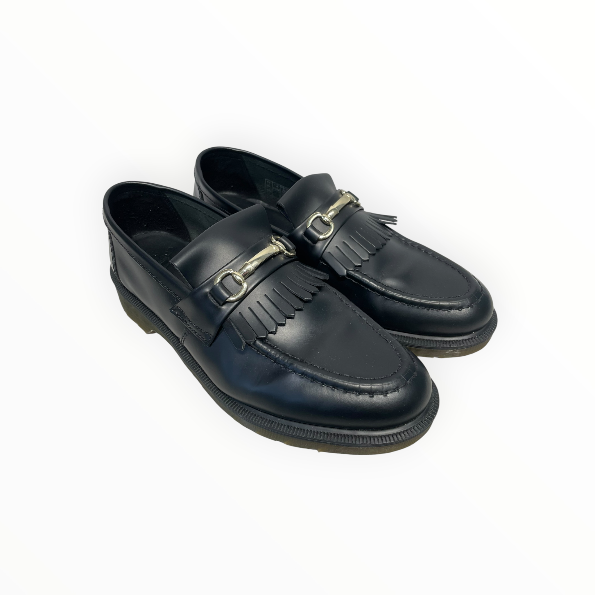 Dr.Martens/Loafers/US 12/Leather/BLK/adrian snaffle view 1