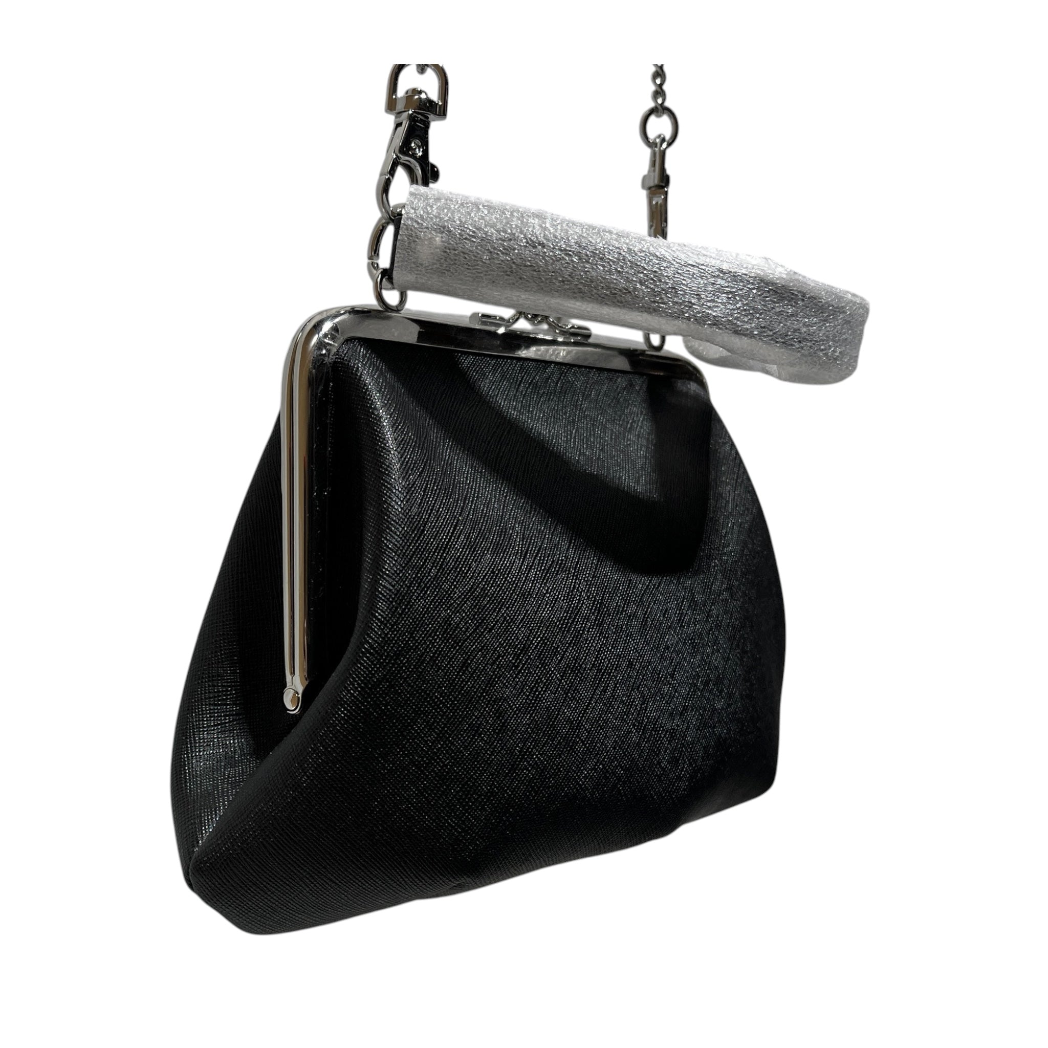 Vivienne Westwood/Cross Body Bag/Leather/BLK/new with wrapping view 4