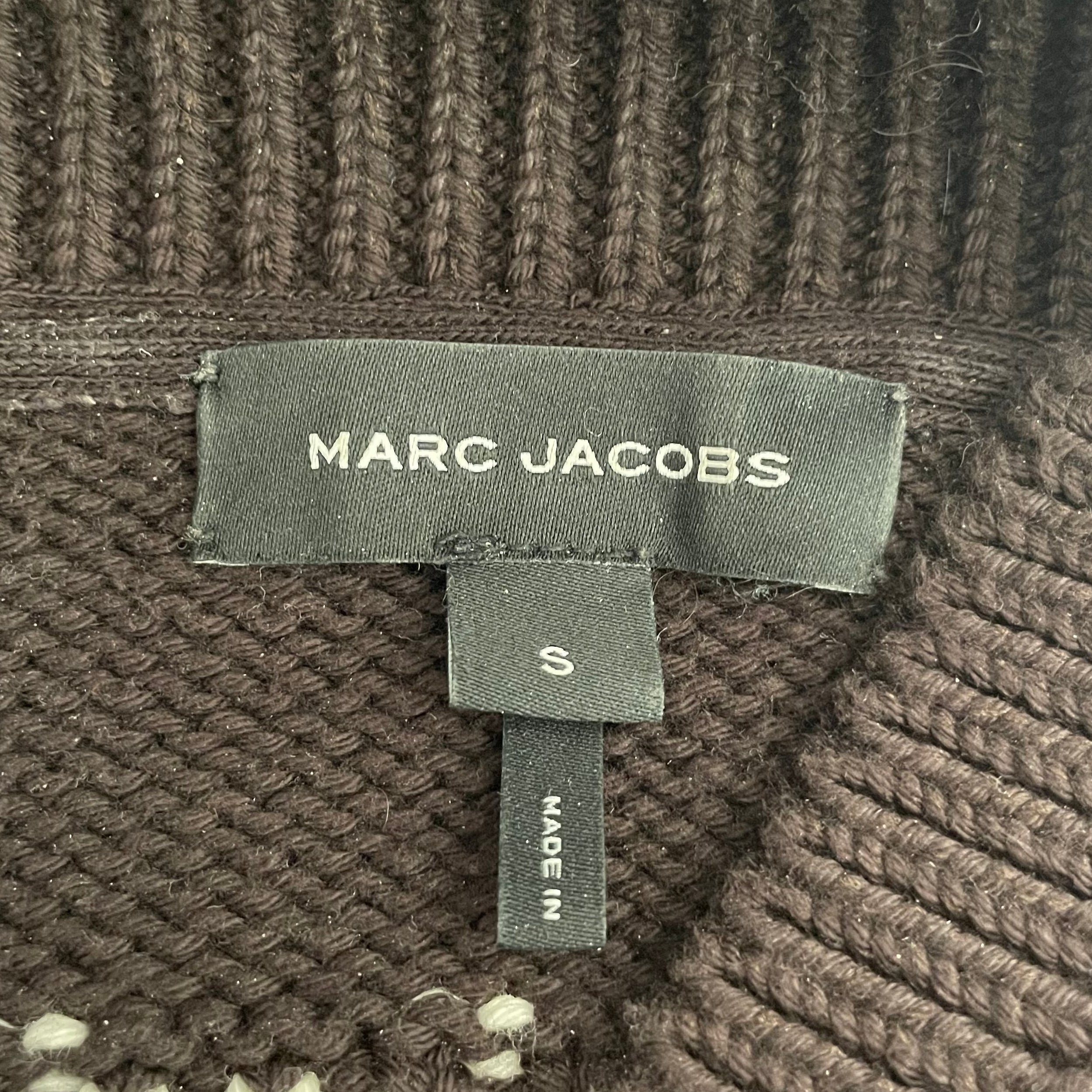 MARC JACOBS/Sweater/S/Graphic/Cotton/BRW/Pullover/VARSITY KNIT POLO view 3