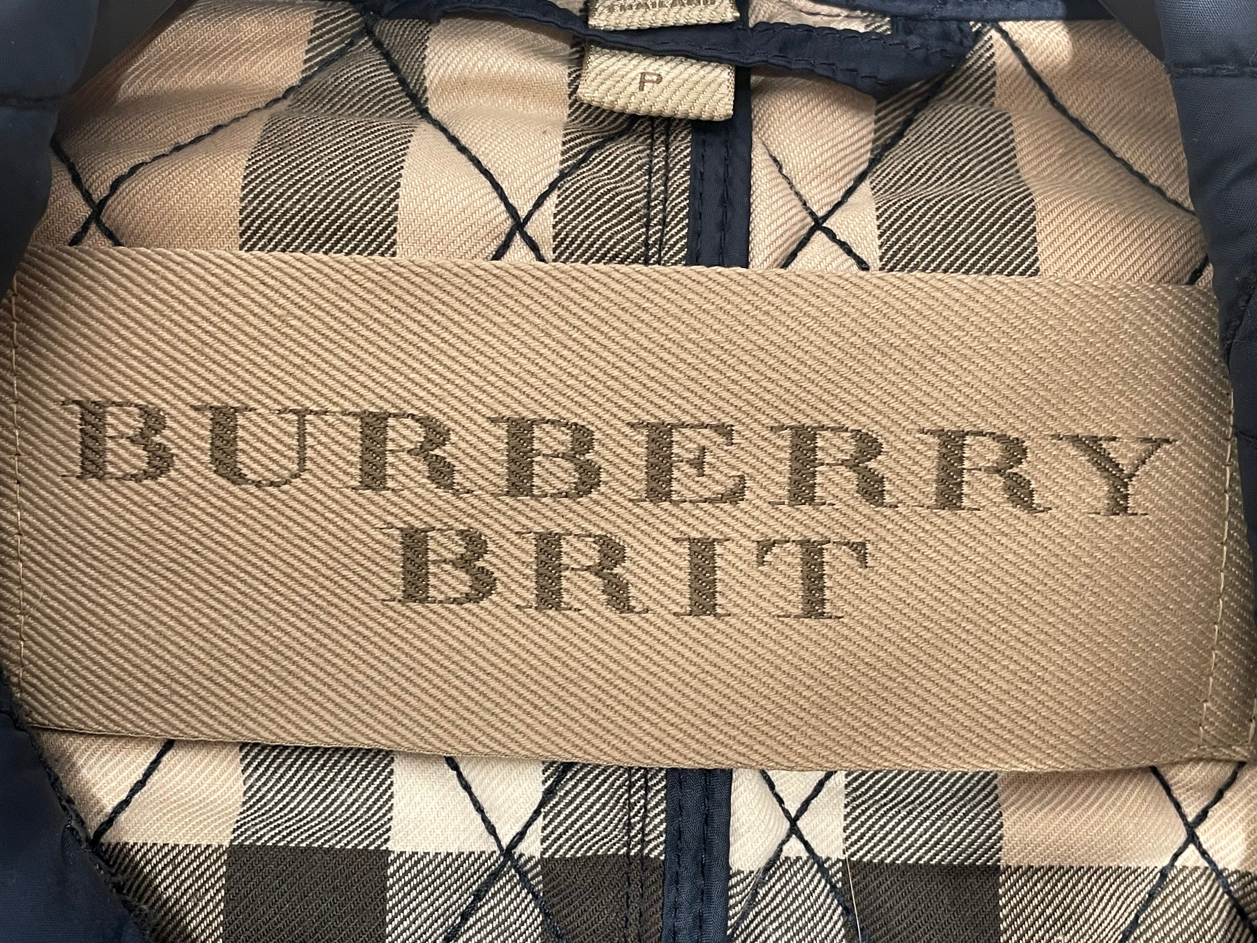 BURBERRY/Jacket/S/NVY/Mens Quilted Jacket Navy view 3