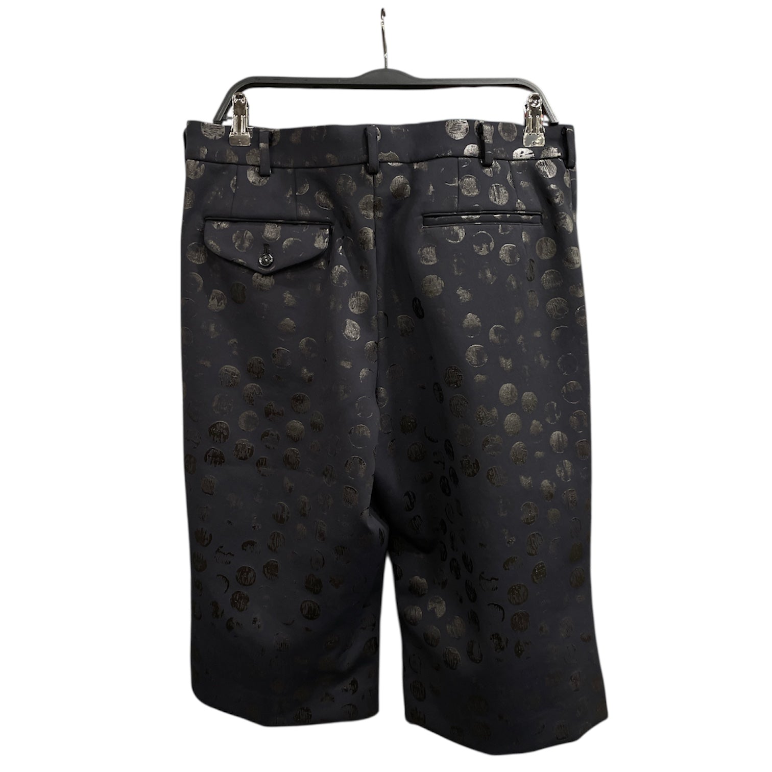 COMME des GARCONS HOMME PLUS/Shorts/L/Nylon/BLK/Polka Dot/Polka Dot Shorts view 2