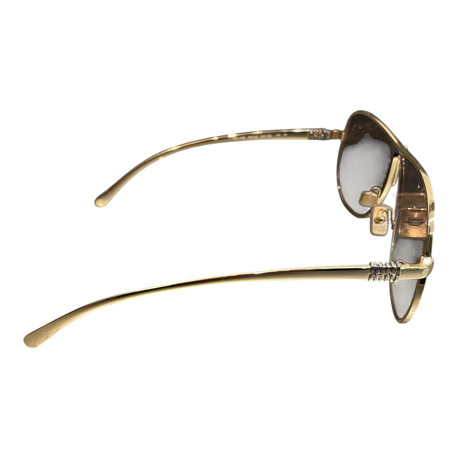 MIU MIU/Sunglasses/Metal/PNK/L's/ view 2