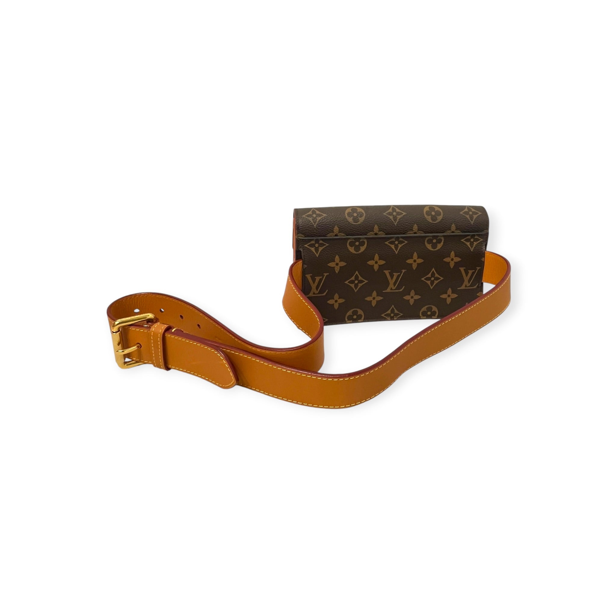 LOUIS VUITTON/Bag/Monogram/Cotton/BRW/LOCK BELT BAG view 9
