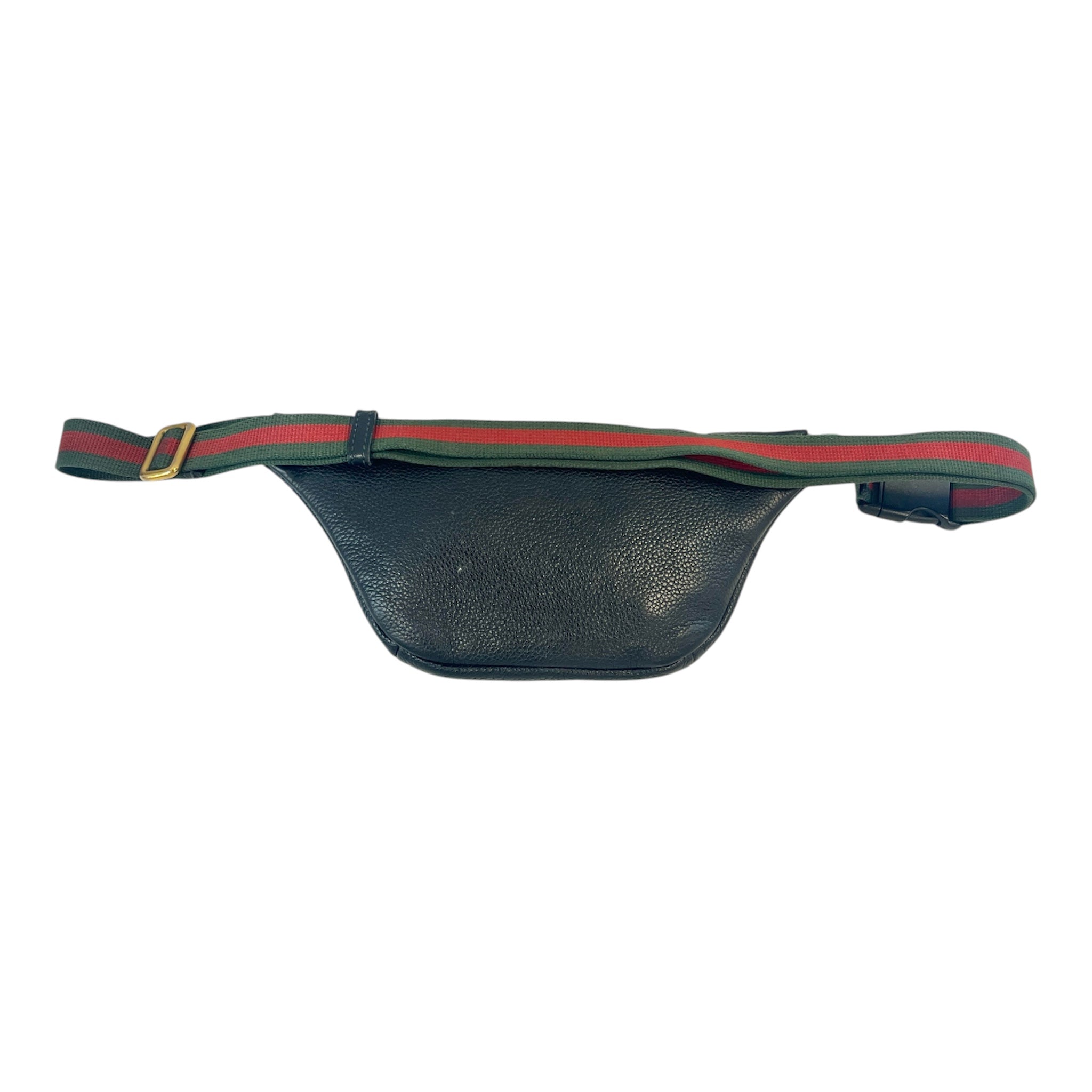 GUCCI/Fanny Pack/Leather/BLK/VINTAGE LOGO BELT BAG view 2