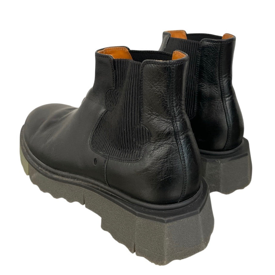 OFF-WHITE/Shoes/EU 43/Leather/BLK/chelsea boot view 2