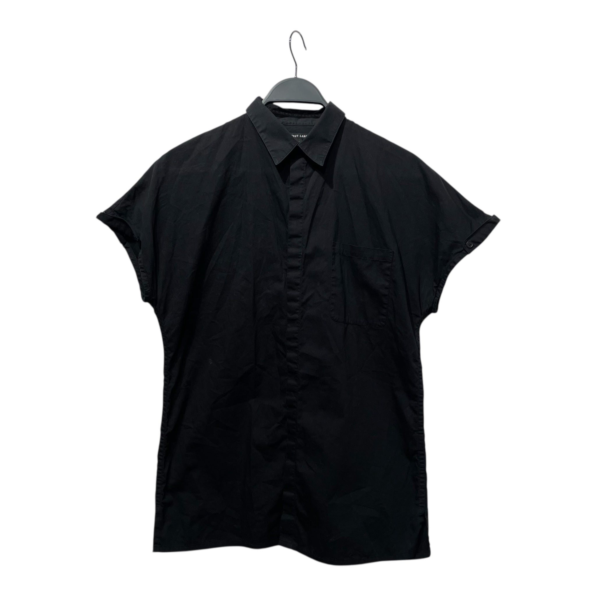 Helmut Lang/Shirt/S/Cotton/BLK/BAGGY TAPERED CUT view 1