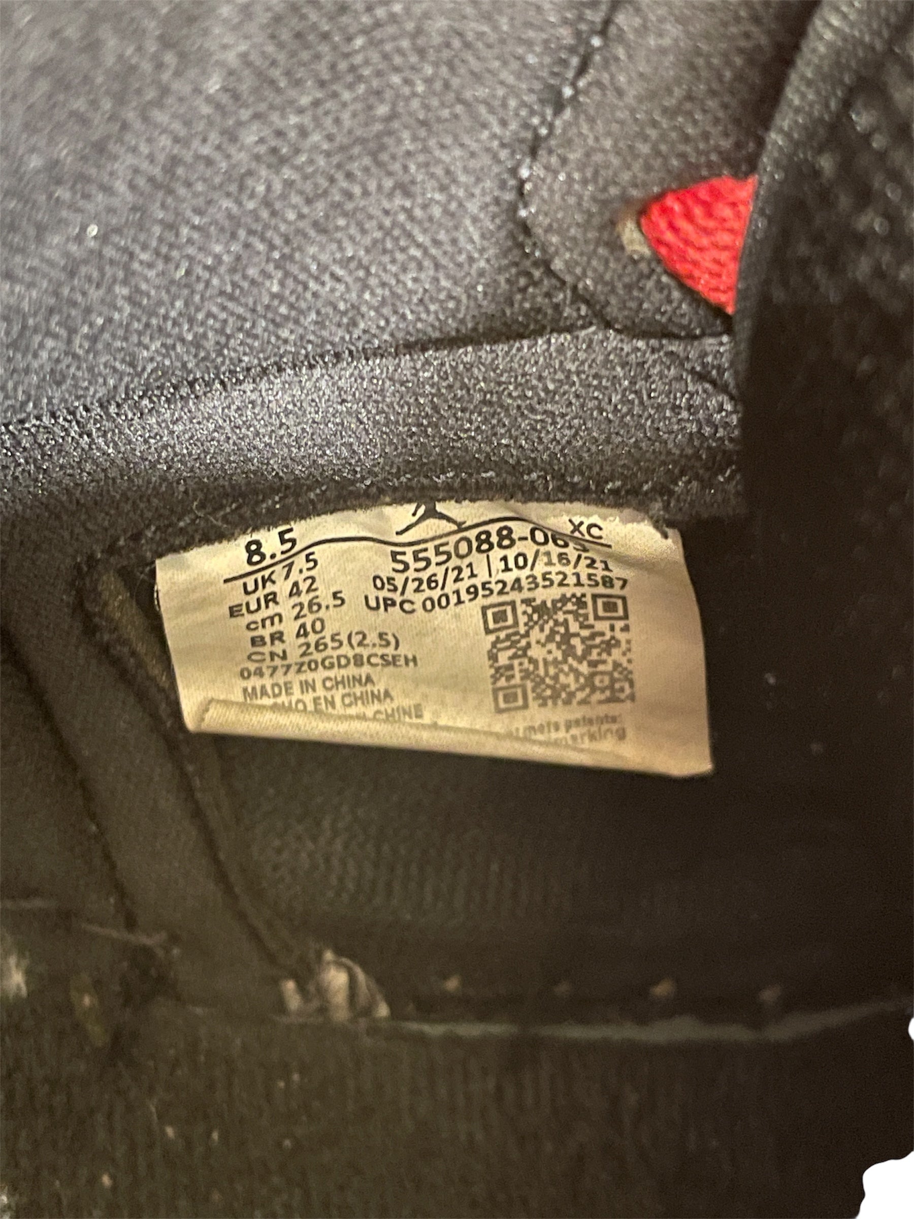 NIKE/Hi-Sneakers/US 8.5/Others/JORDAN 1 RETRO HI OG PATENT/ view 5